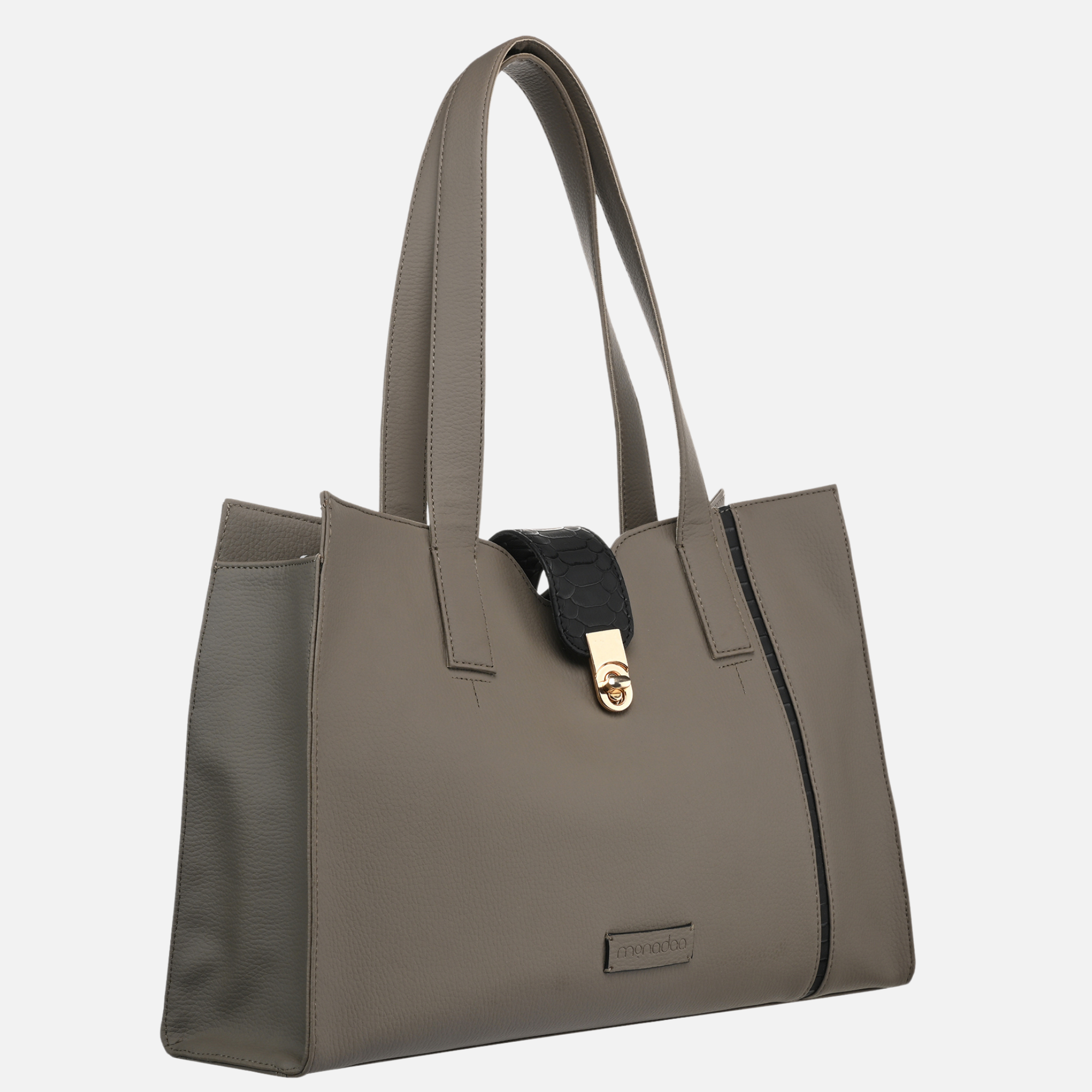 GREY ELIO TOTE BAG