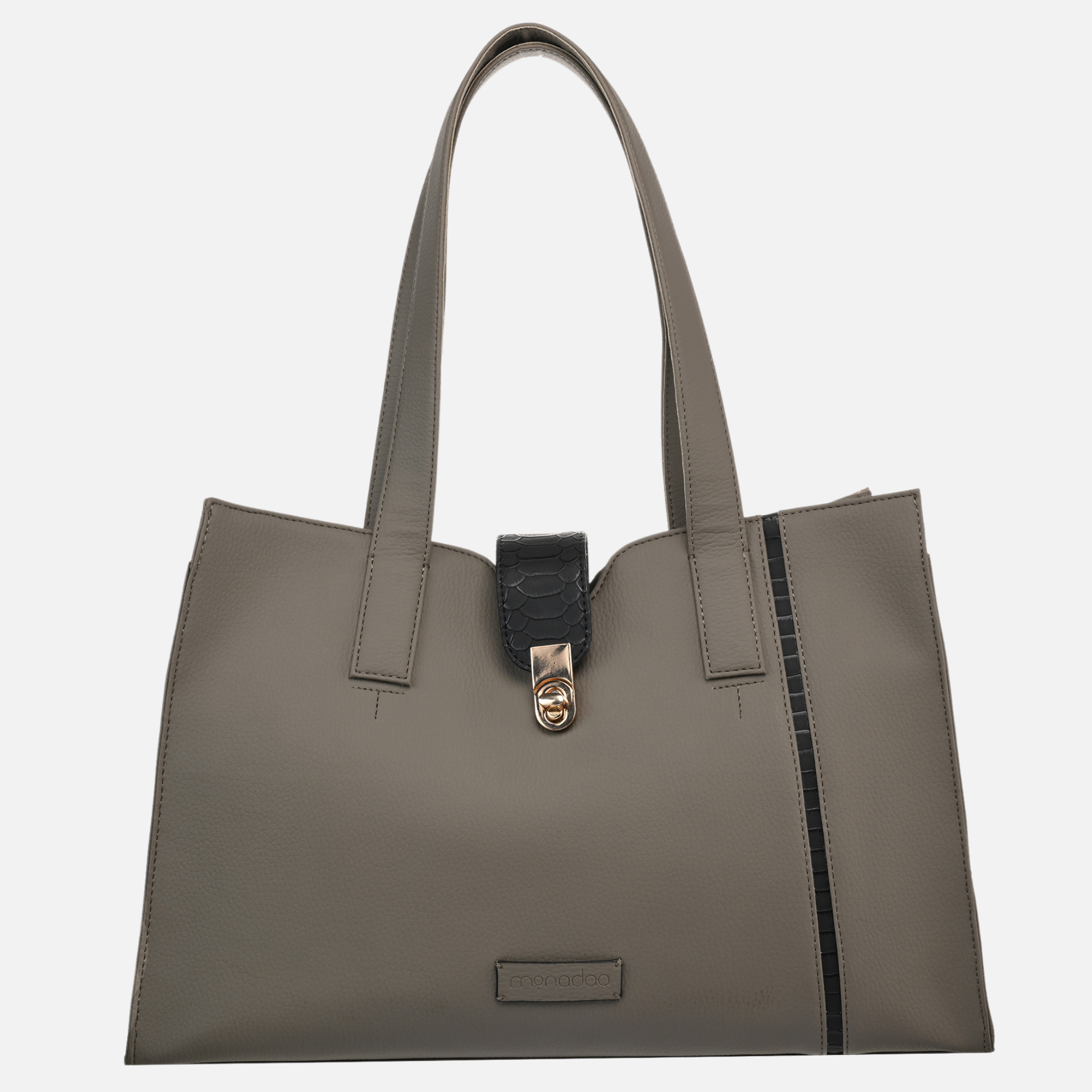 GREY ELIO TOTE BAG