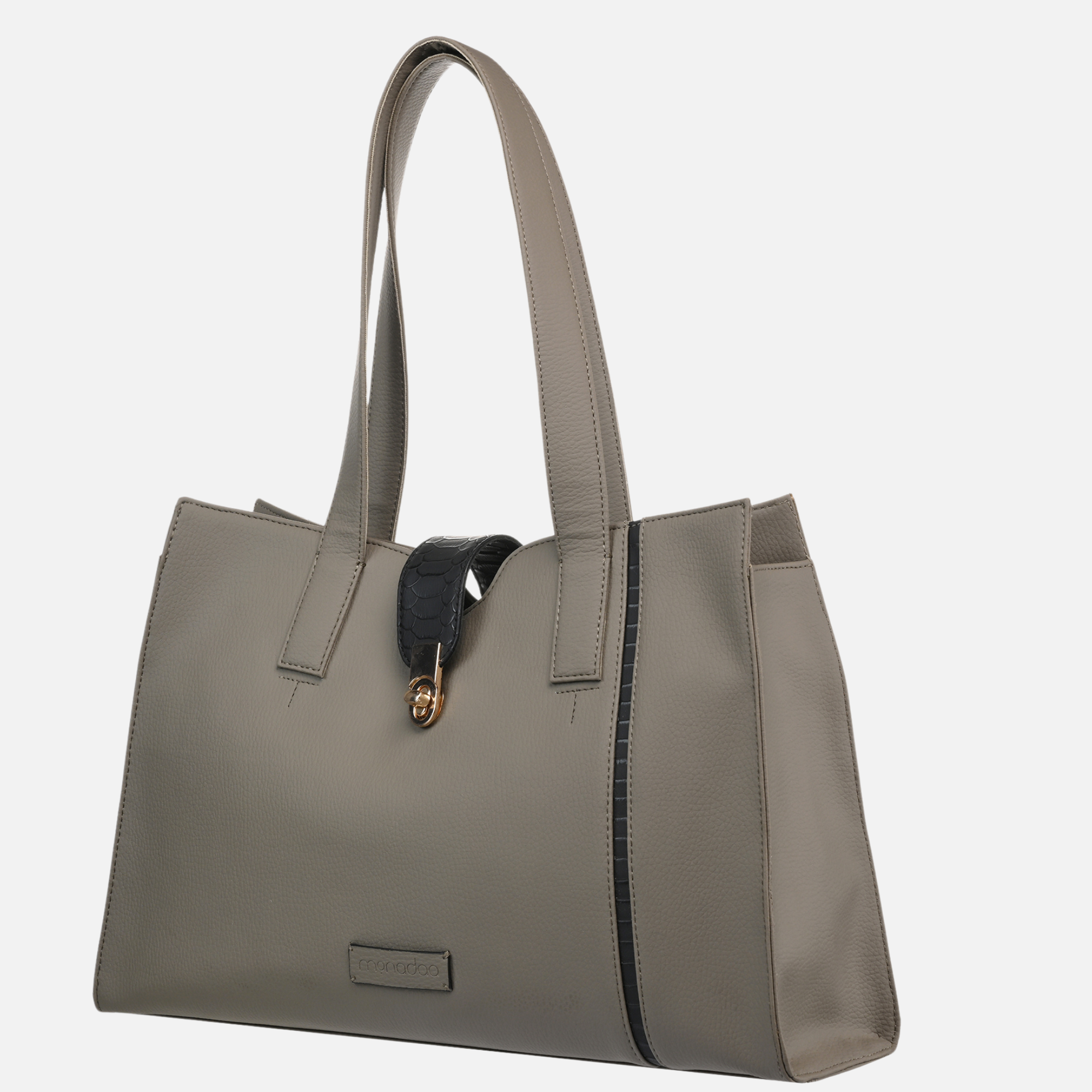 GREY ELIO TOTE BAG