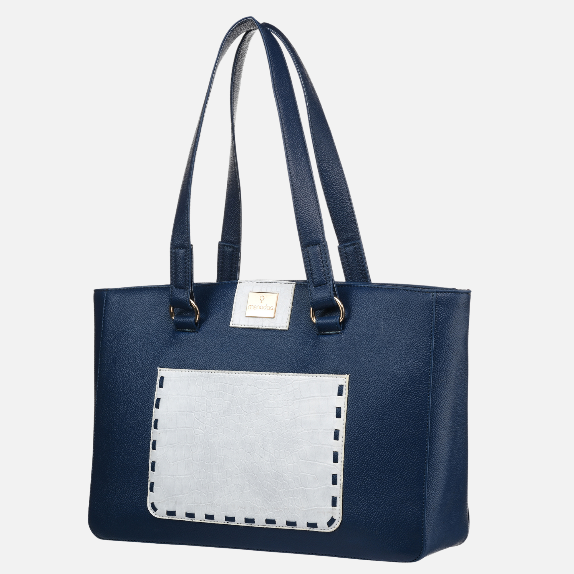 NAVY OYSLO TOTE BAG