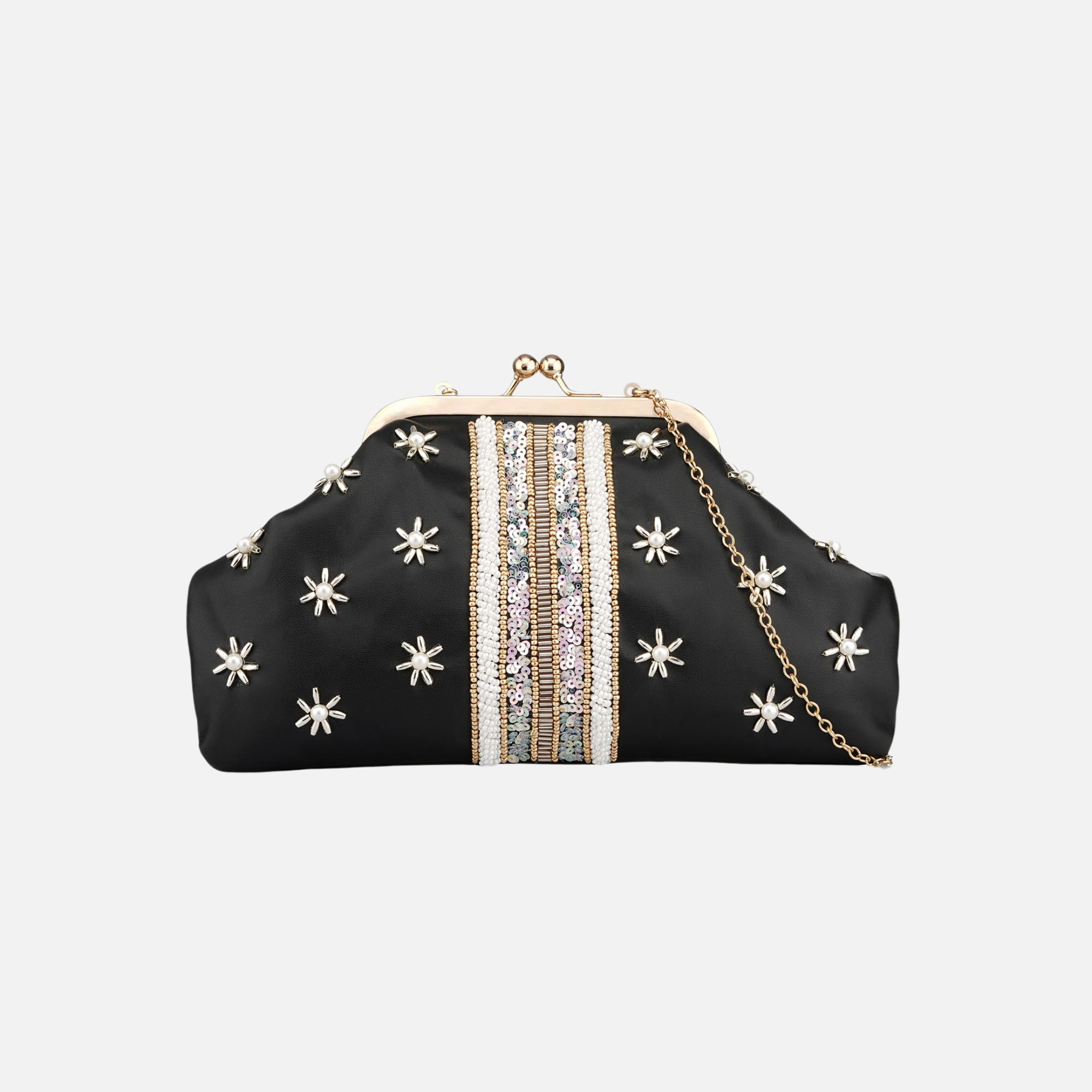 Black Lucie Evening Bag