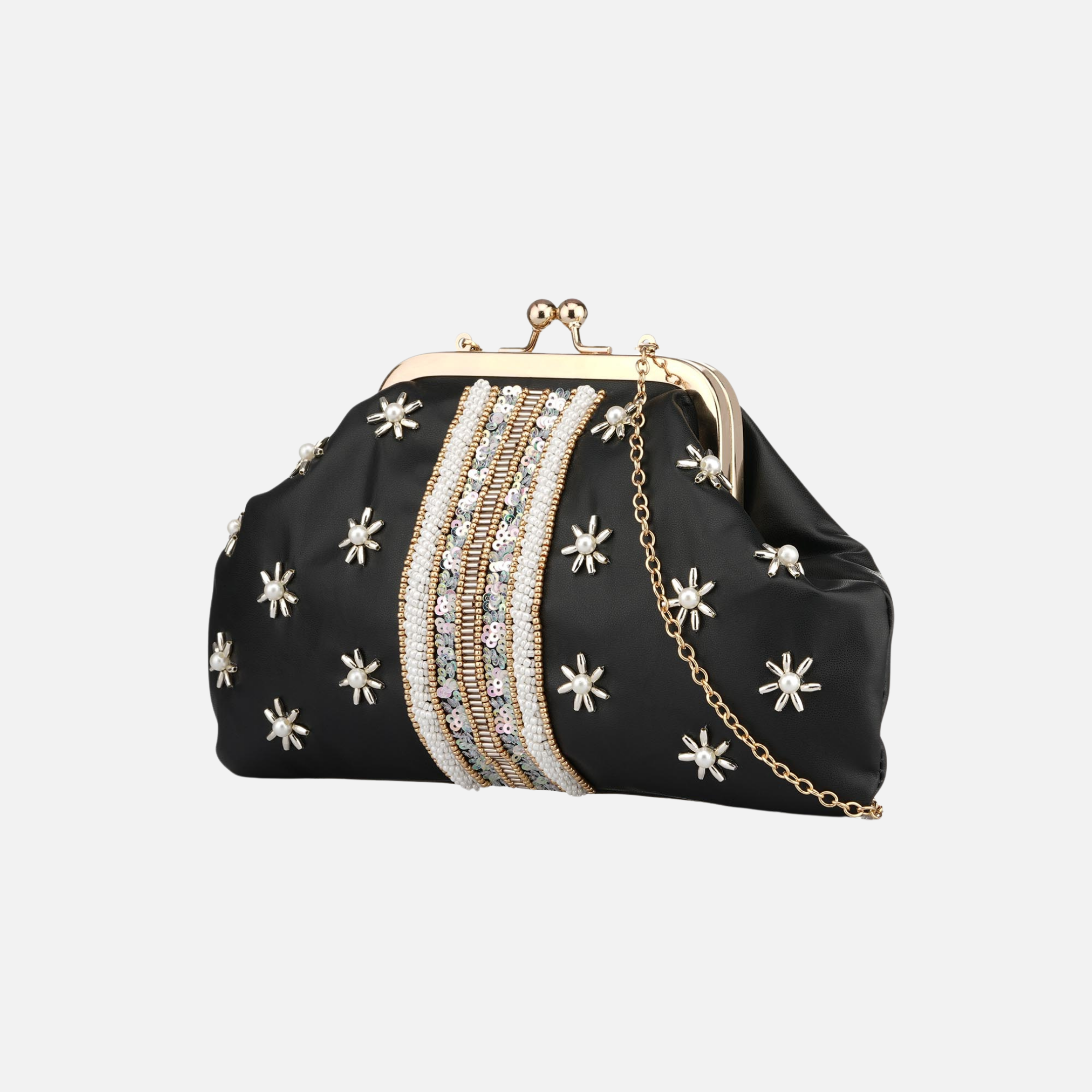 Black Lucie Evening Bag