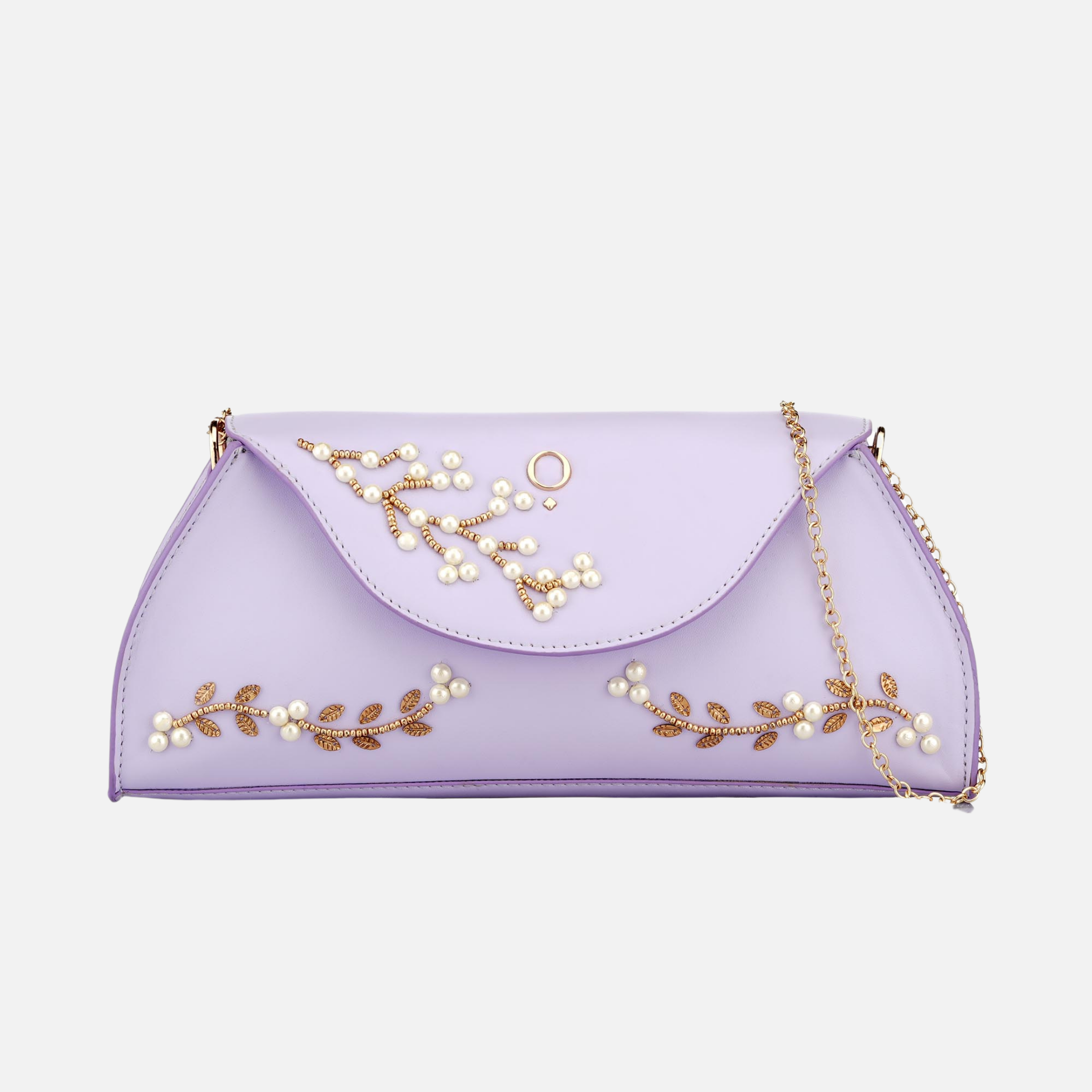 Lavender Jewel Evening Clutch