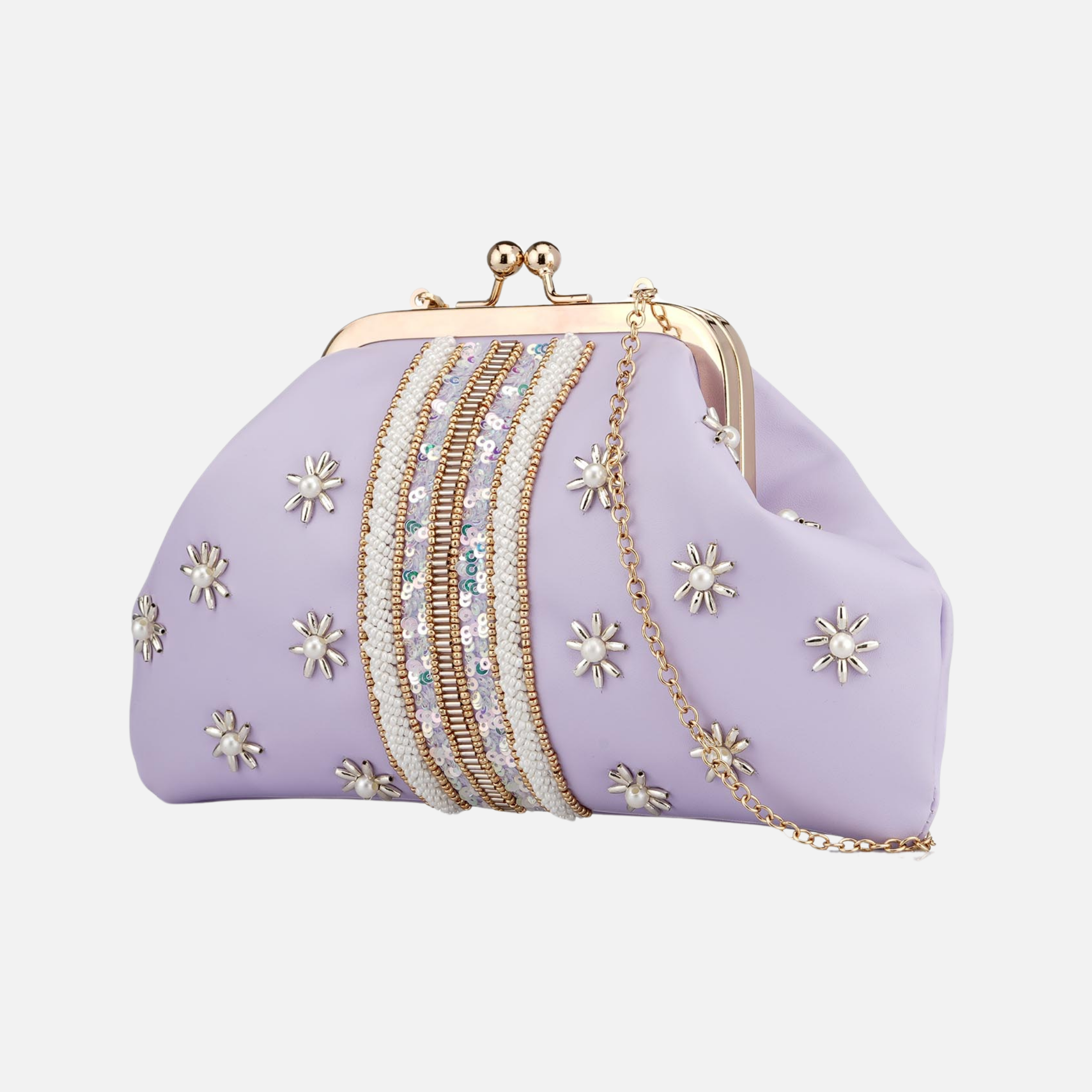 Lavender Lucie Evening Bag