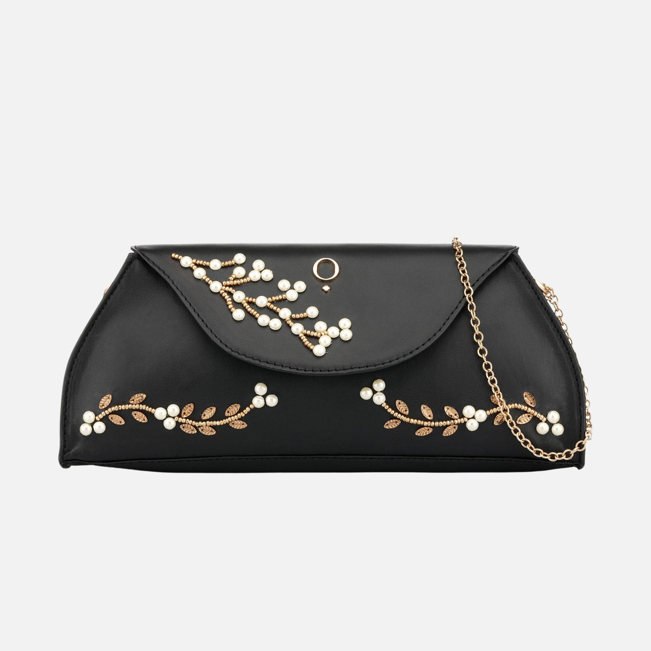 Black Jewel Evening Clutch