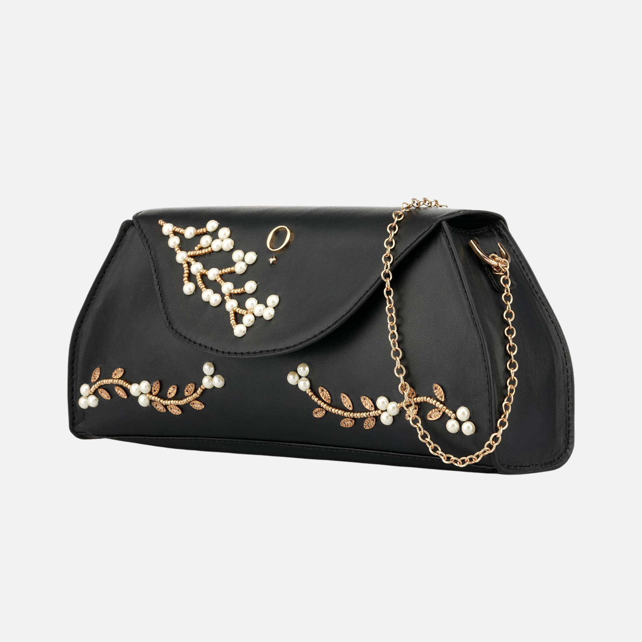 Black Jewel Evening Clutch