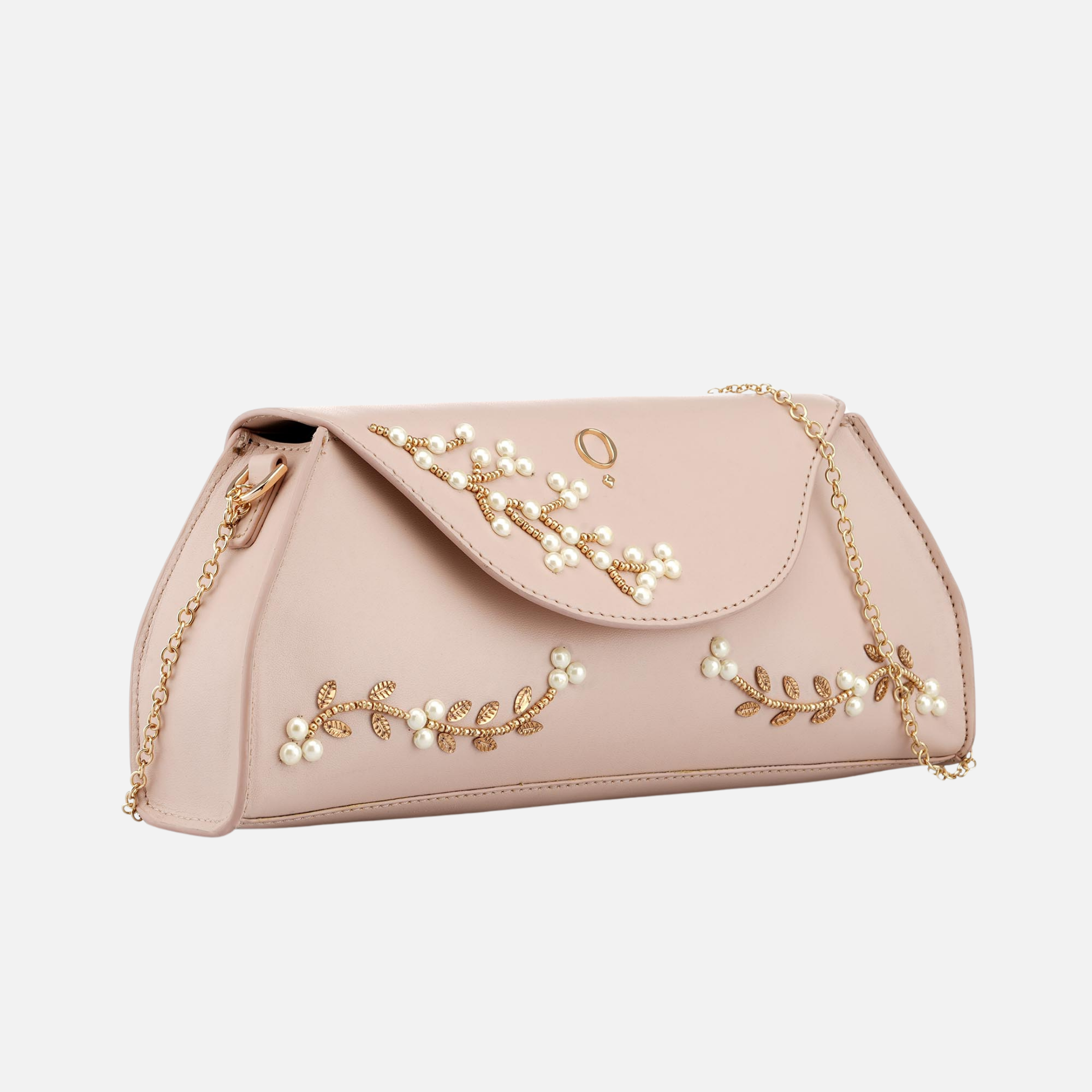 Pink Jewel Evening Clutch