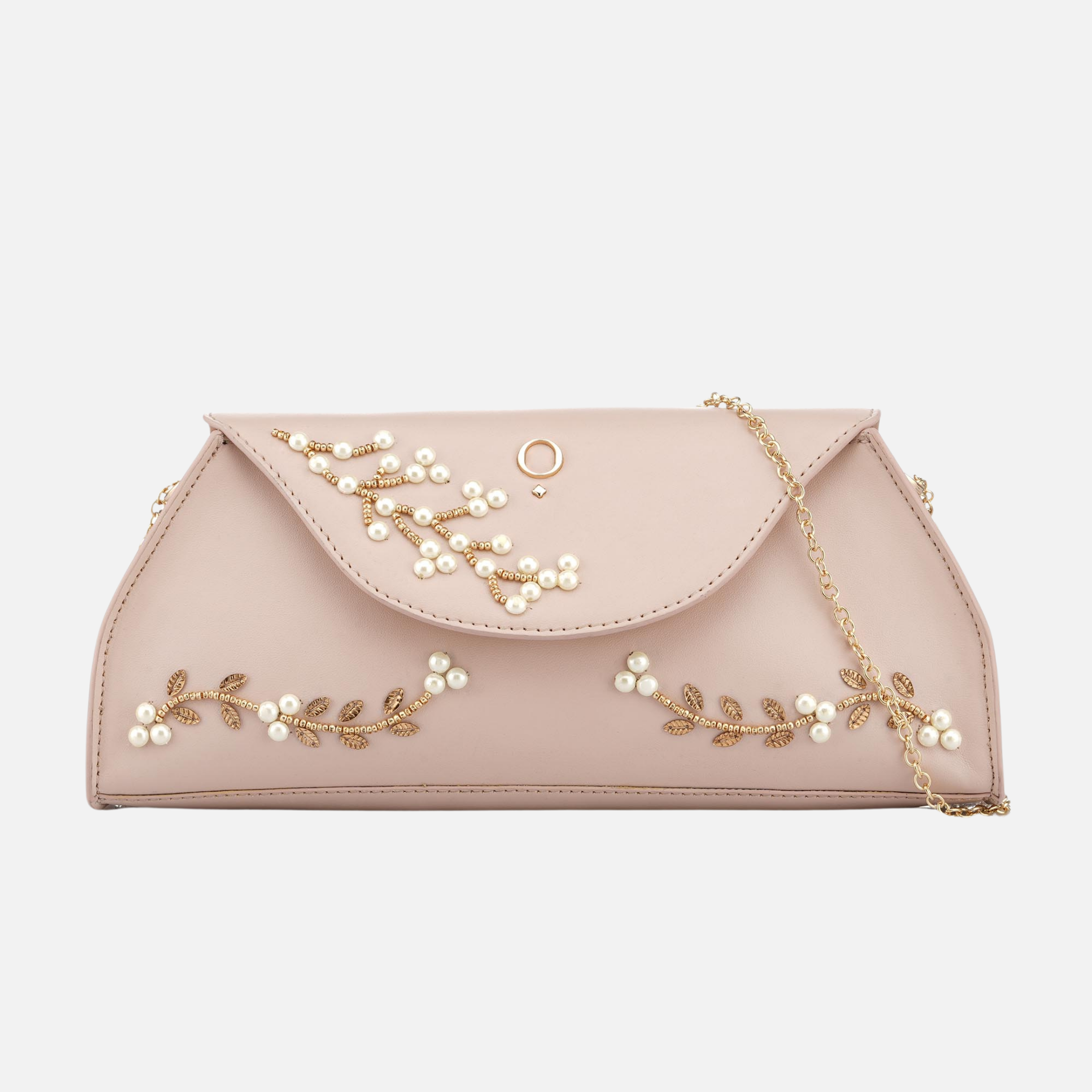 Pink Jewel Evening Clutch