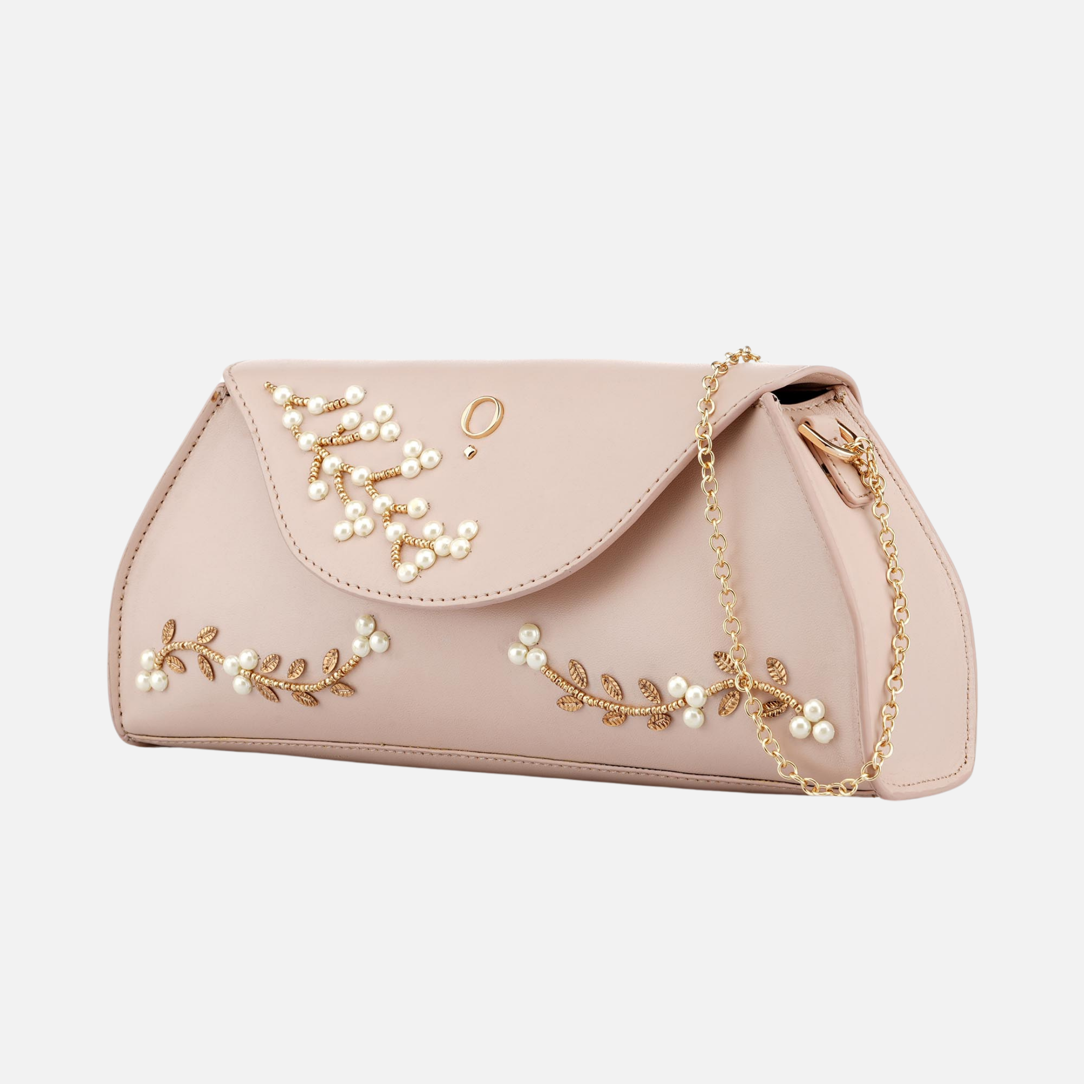 Pink Jewel Evening Clutch