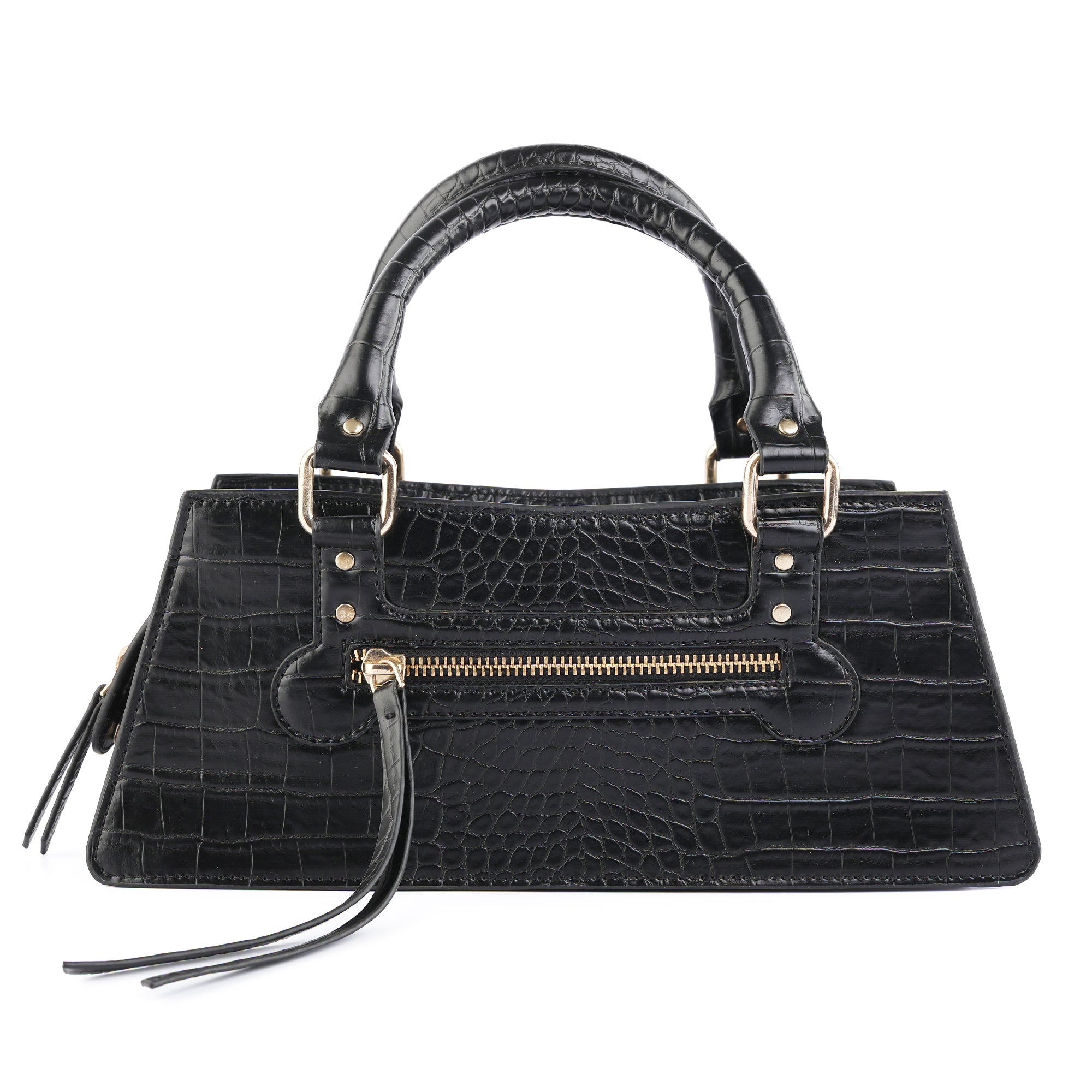 Black Lucinda Hand Bag