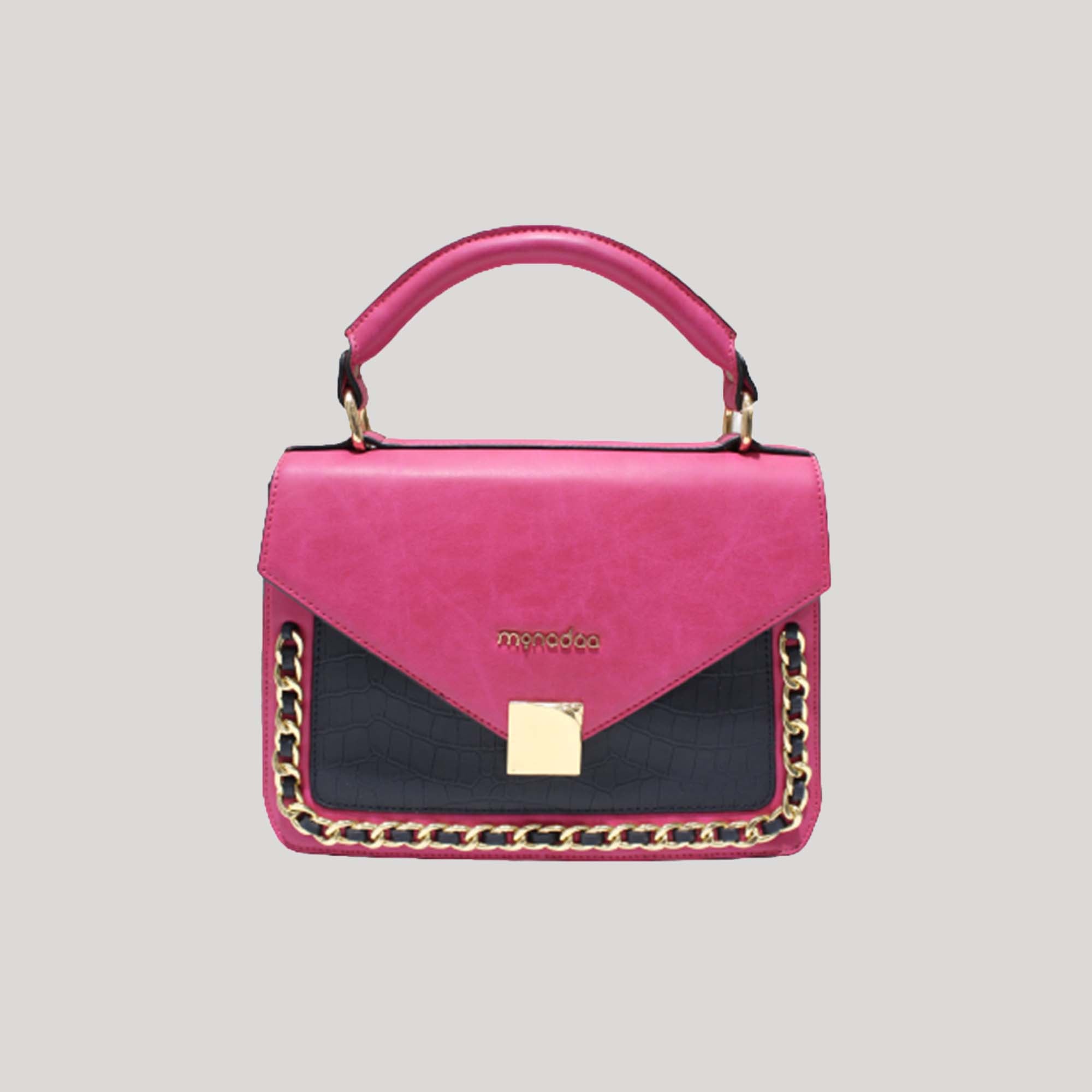 Pink Barada Structured Bag