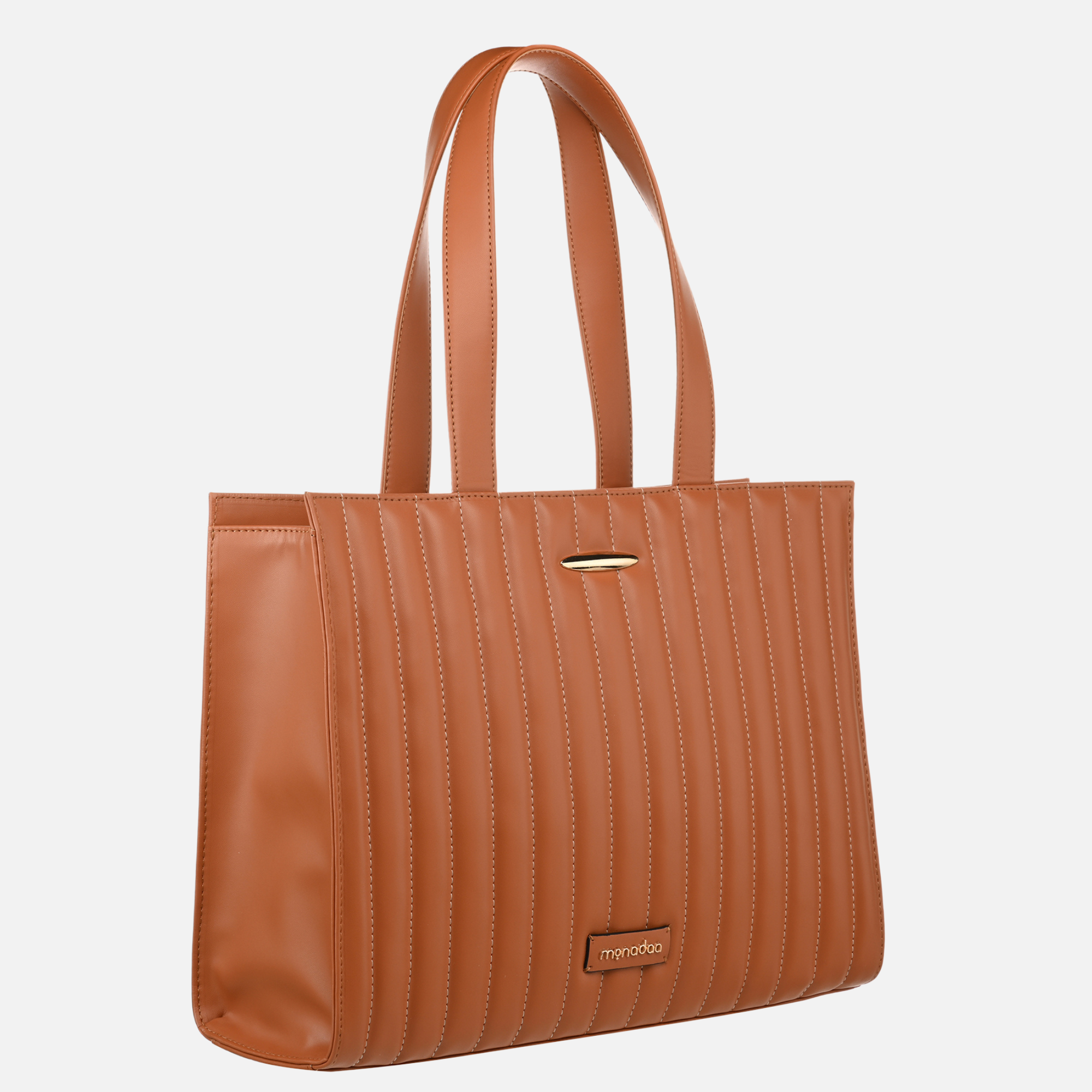 TAN GEMMA TOTE BAG