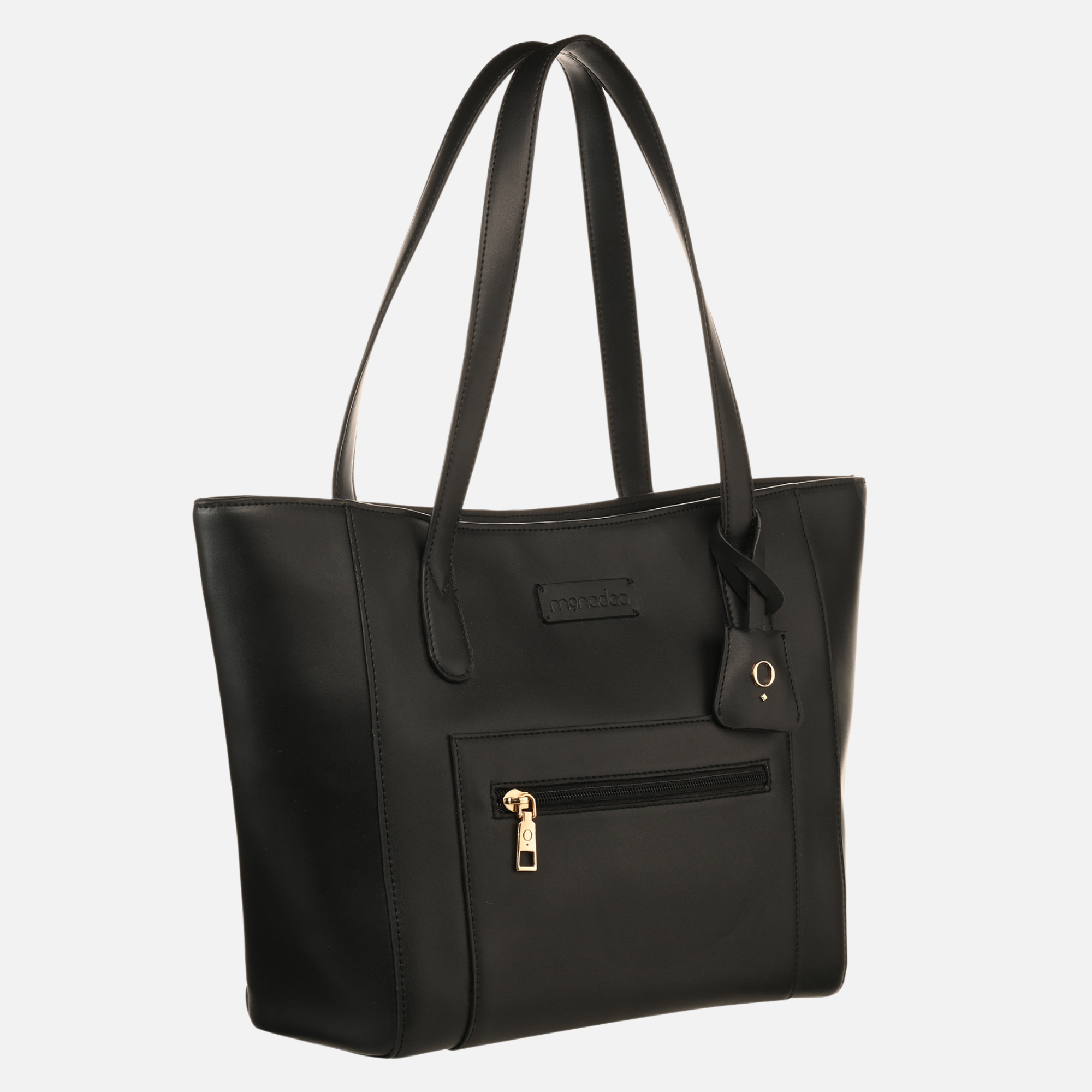 BLACK SYRA TOTE BAG