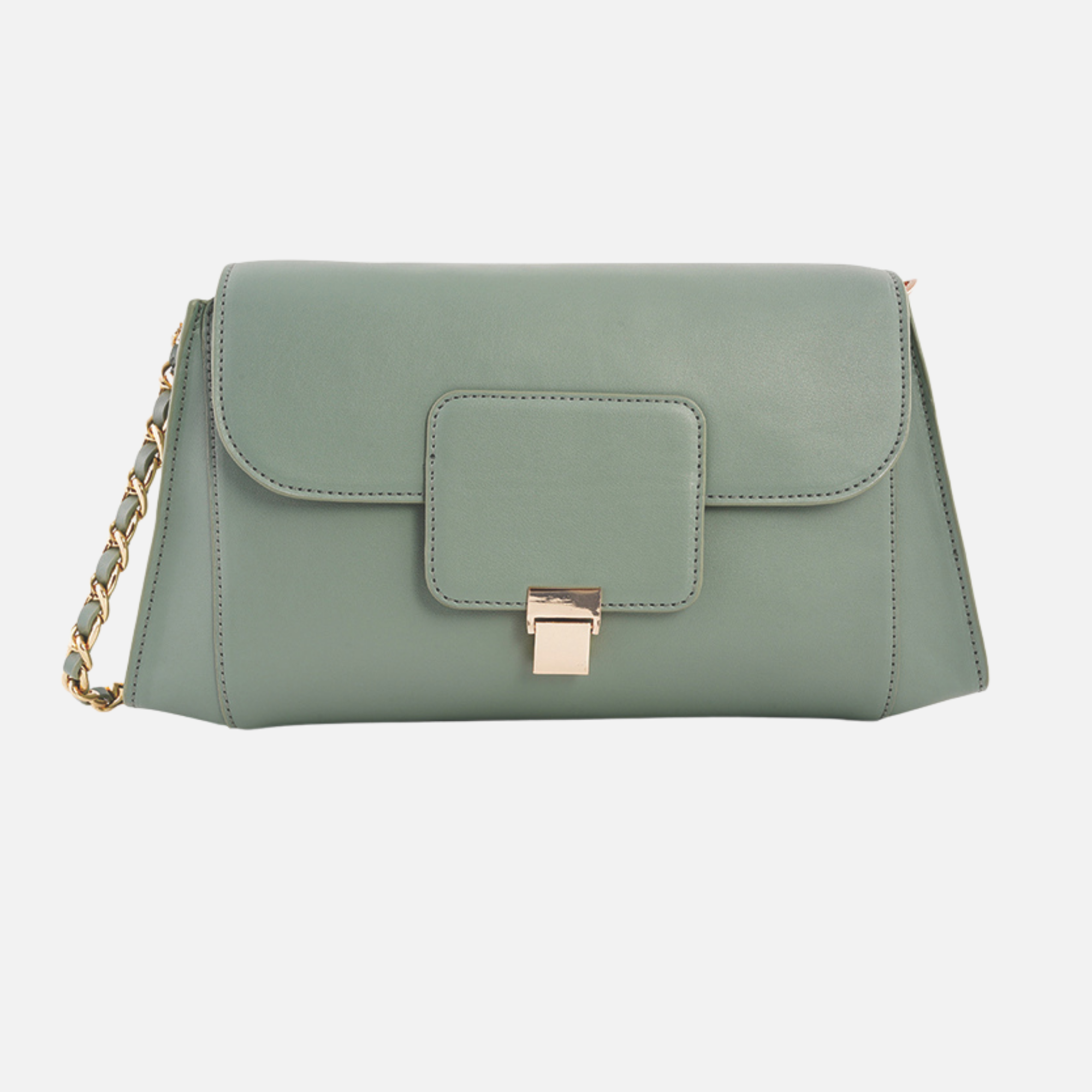 Sea Green Elise Structured Bag