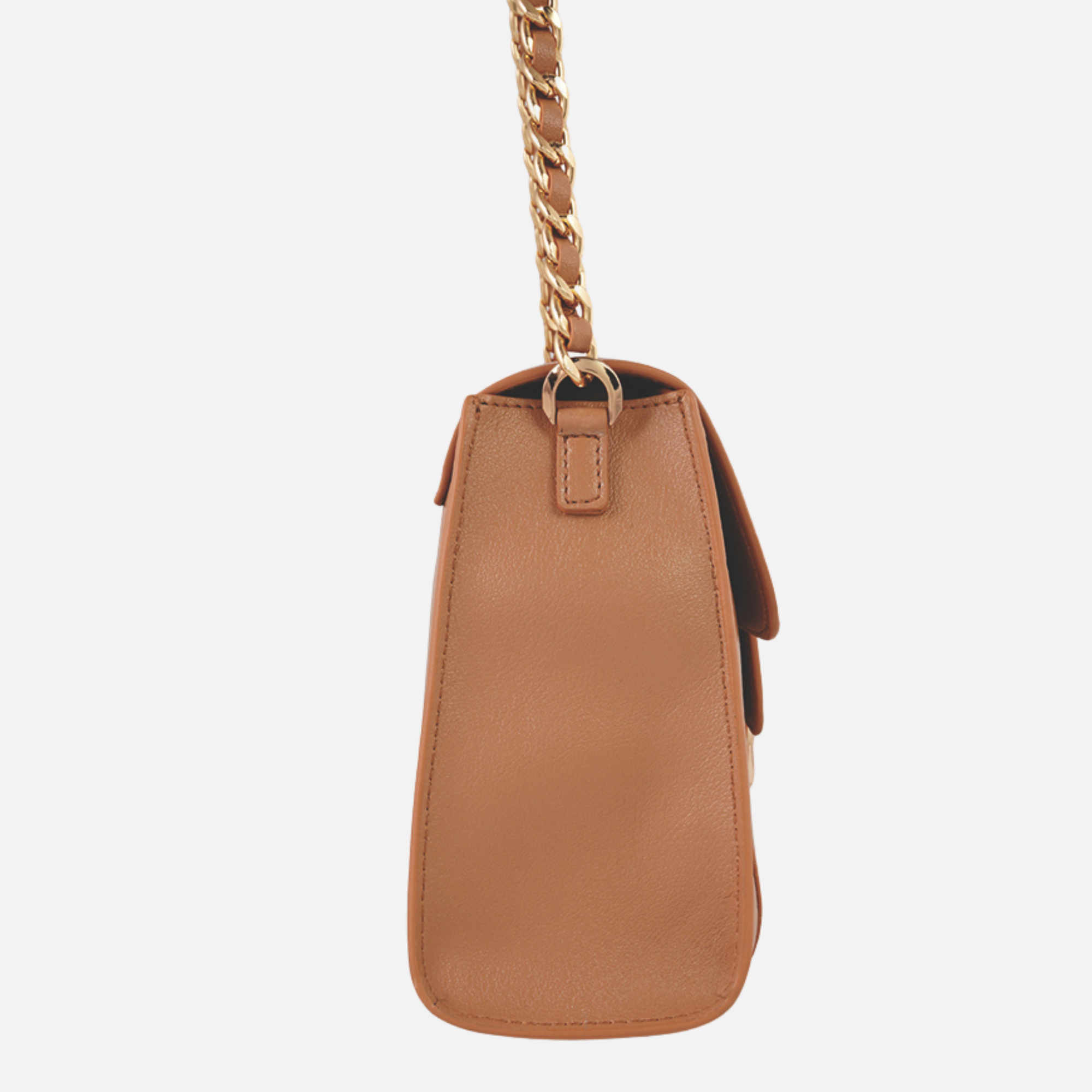 Tan Elise Structured Bag