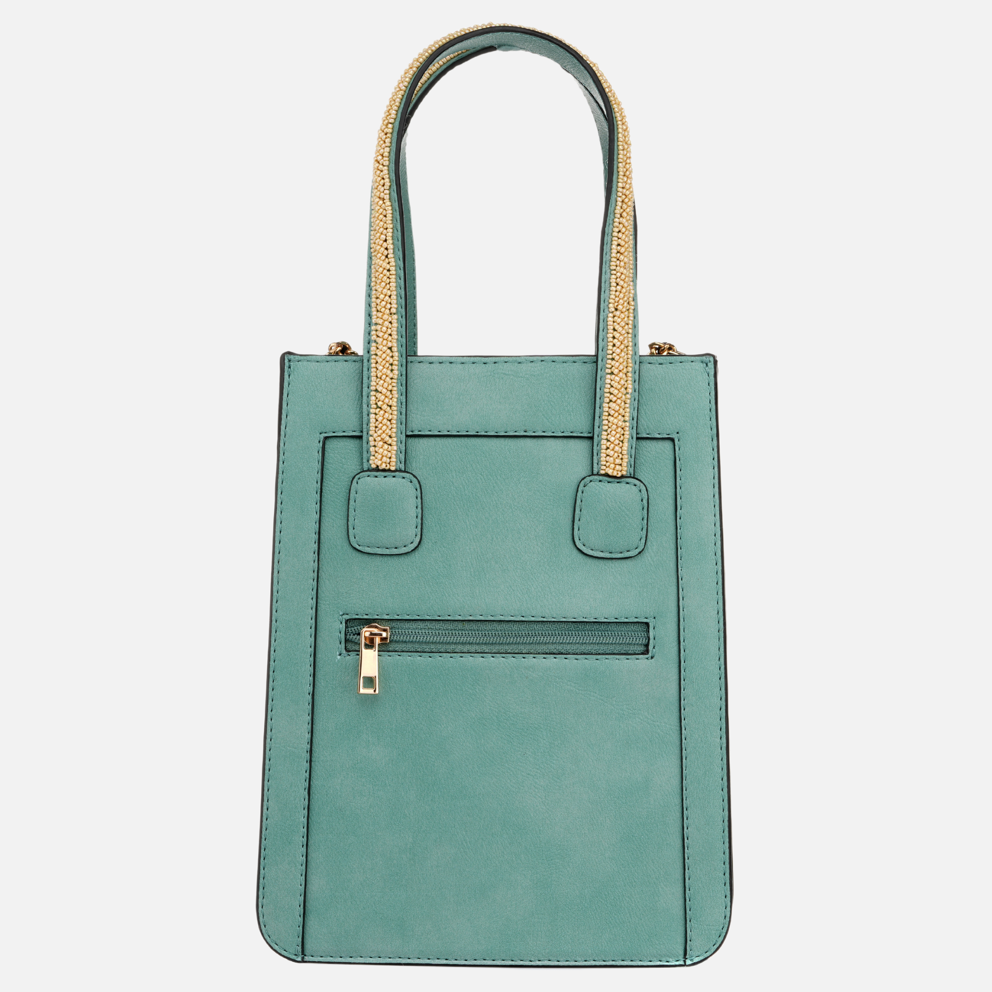 Turquoise Alicia Abstract Mini Bag