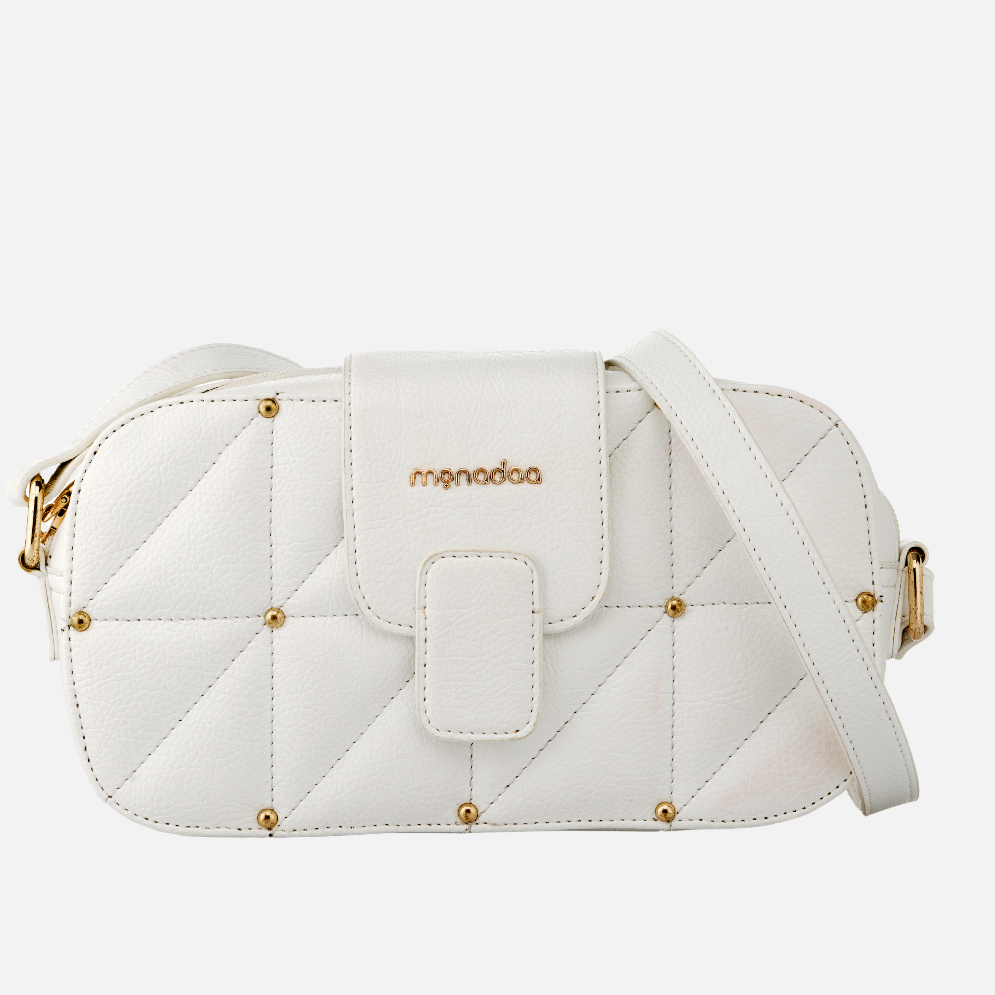 White Suzette Crossbody Bag