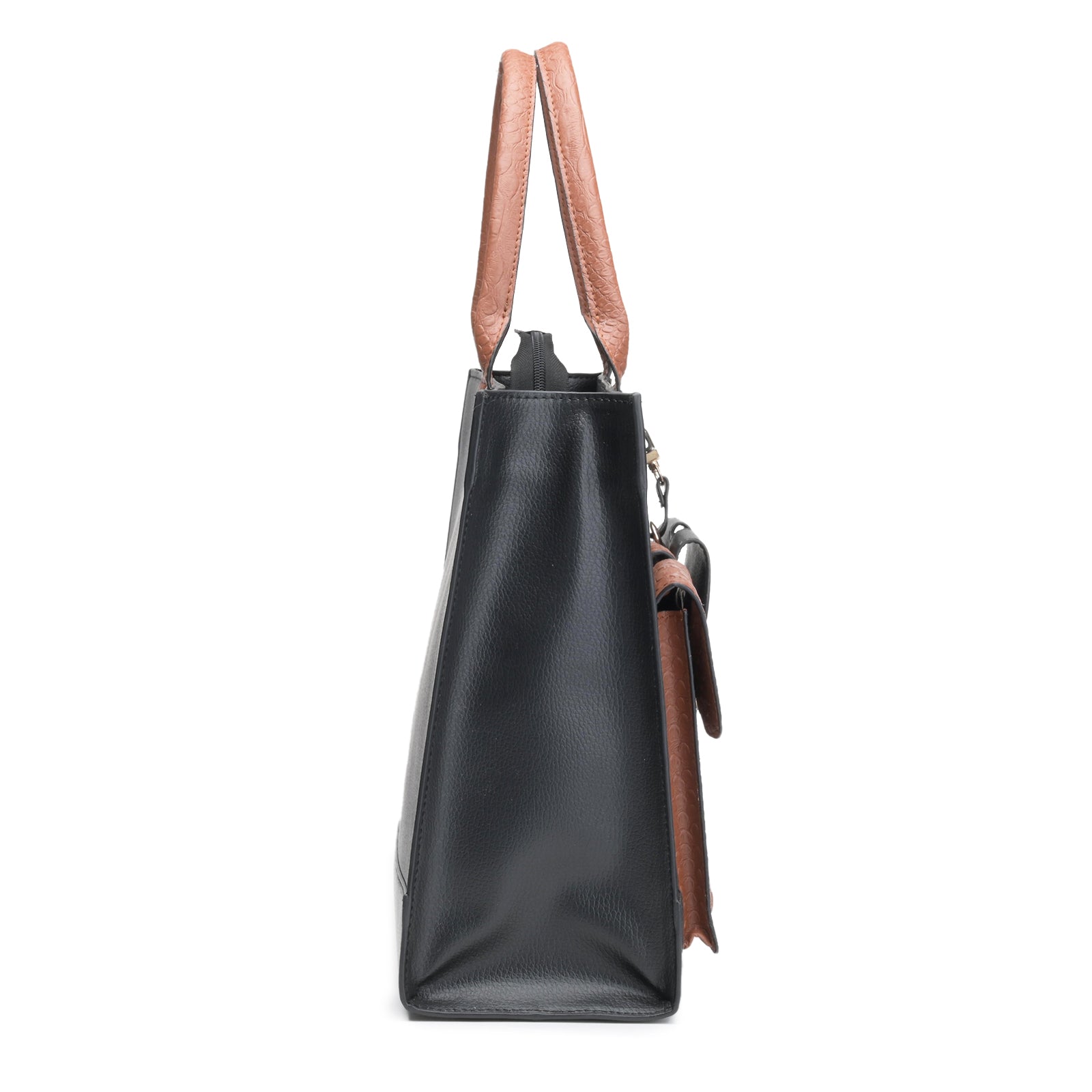 Black Madeleine Tote Bag