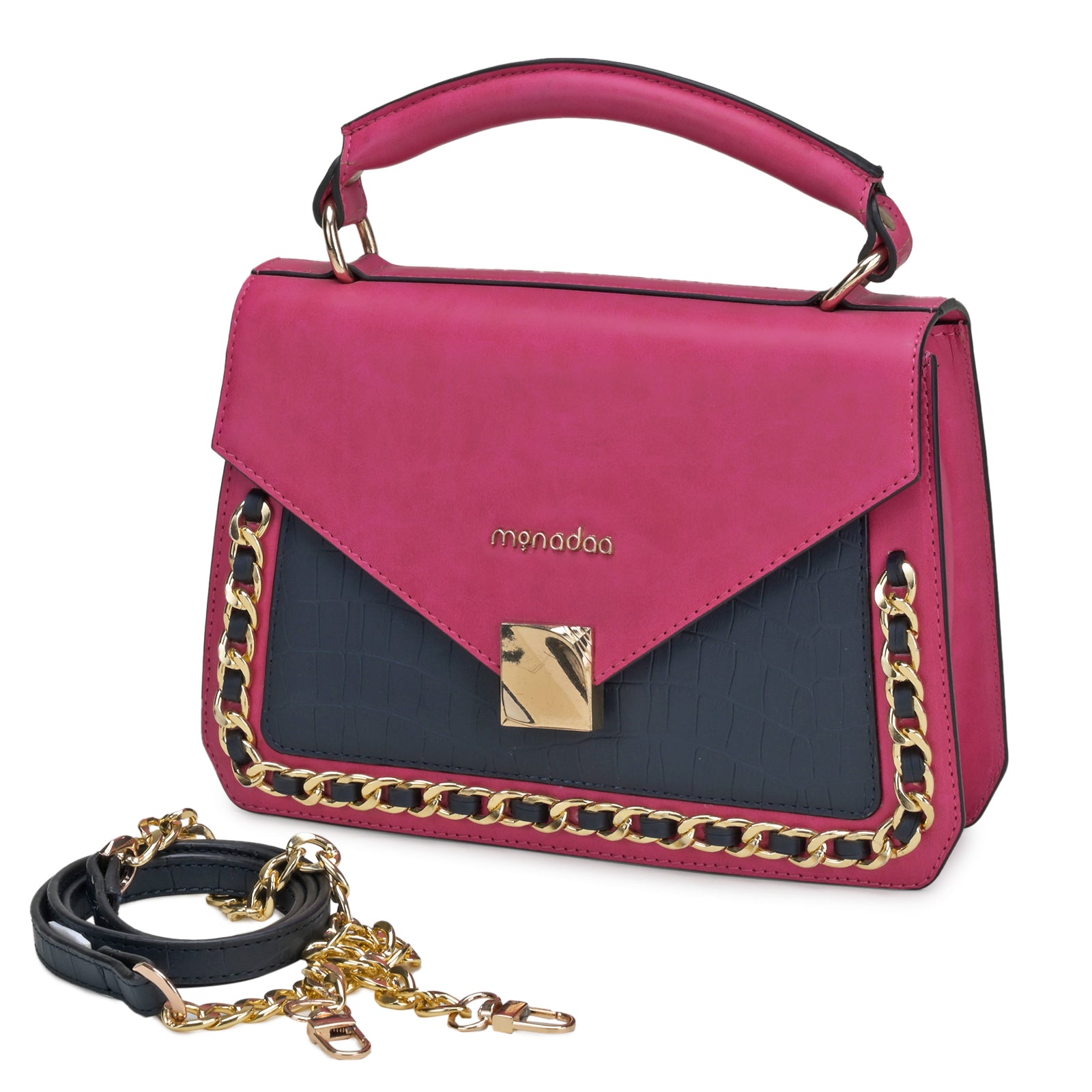 Pink Barada Structured Bag