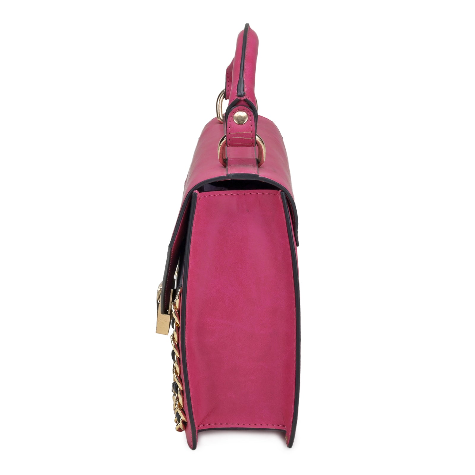 Pink Barada Structured Bag