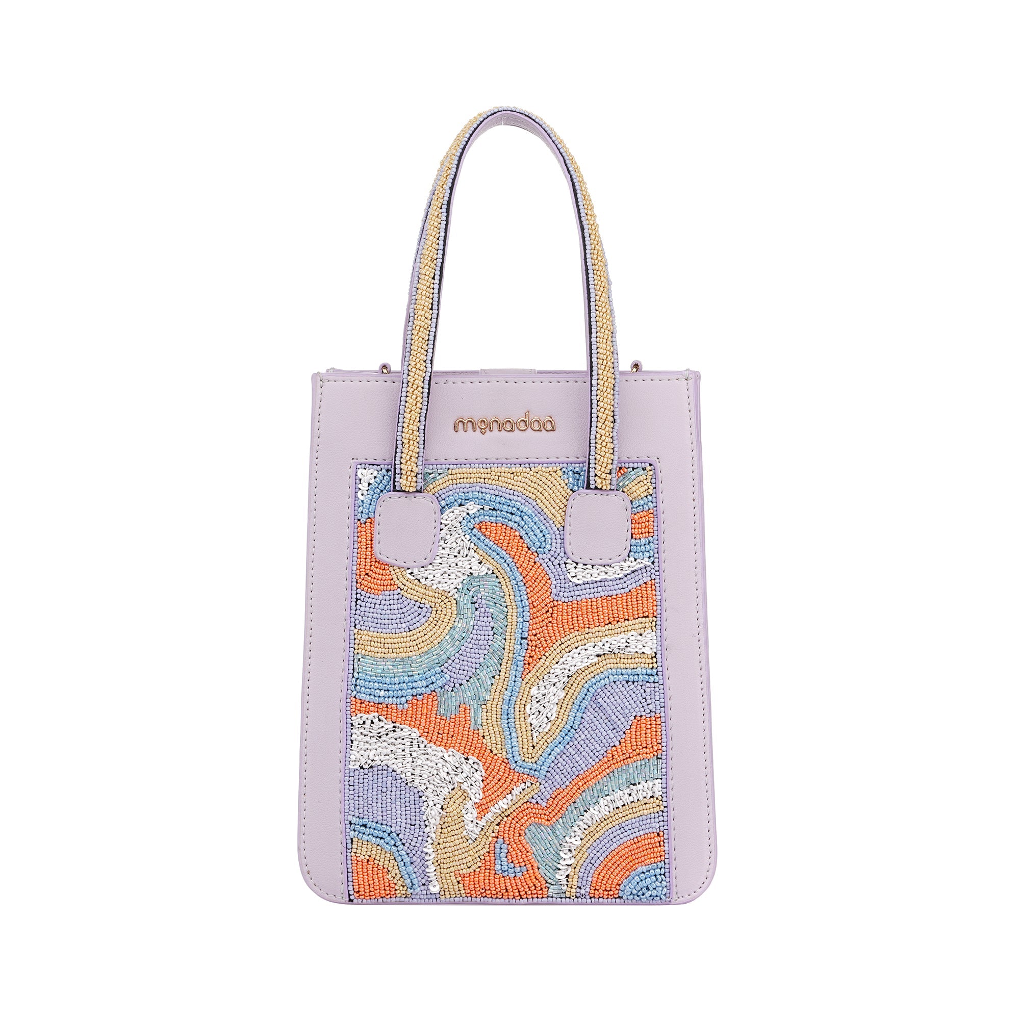 Lavender Alicia Abstract Mini Bag