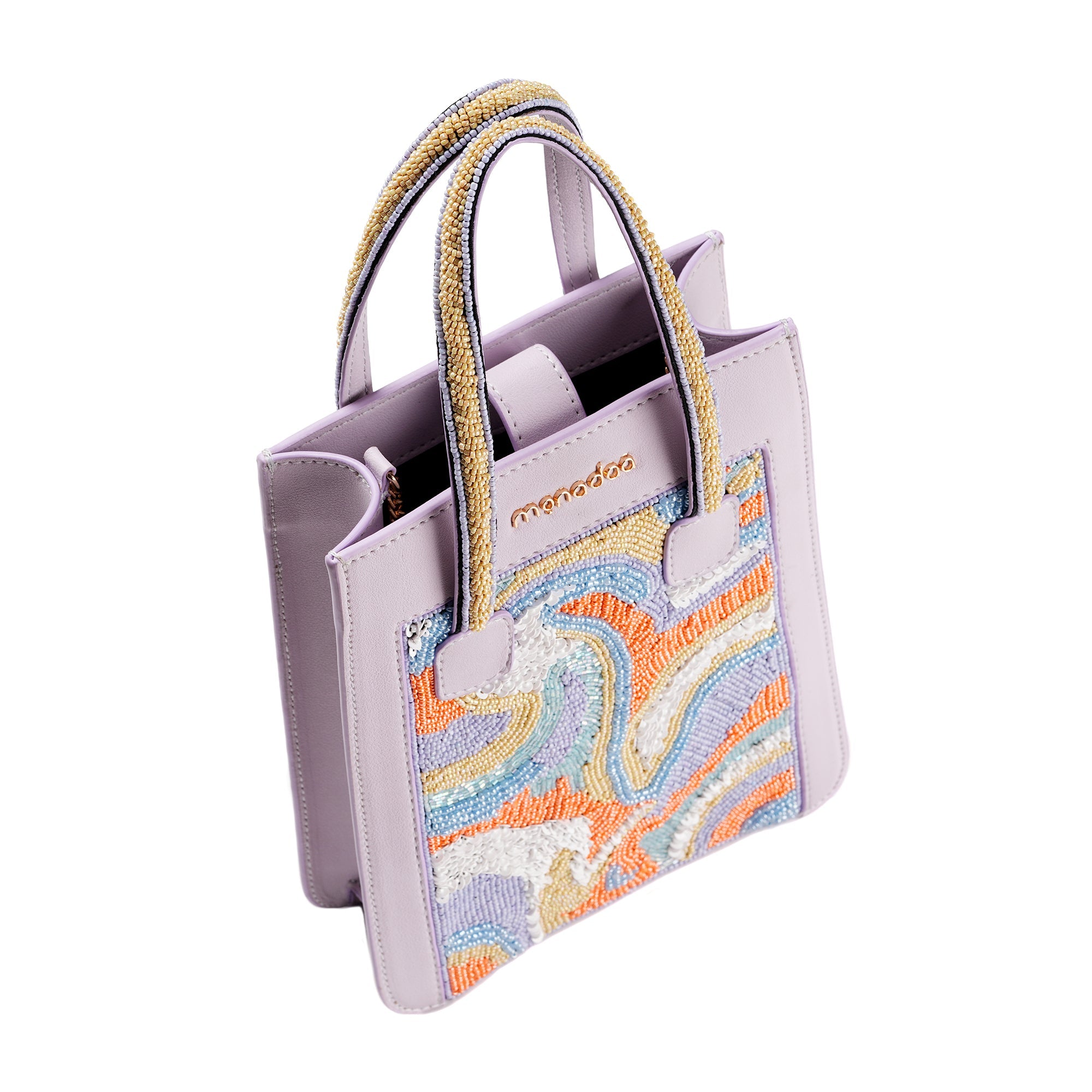 Lavender Alicia Abstract Mini Bag