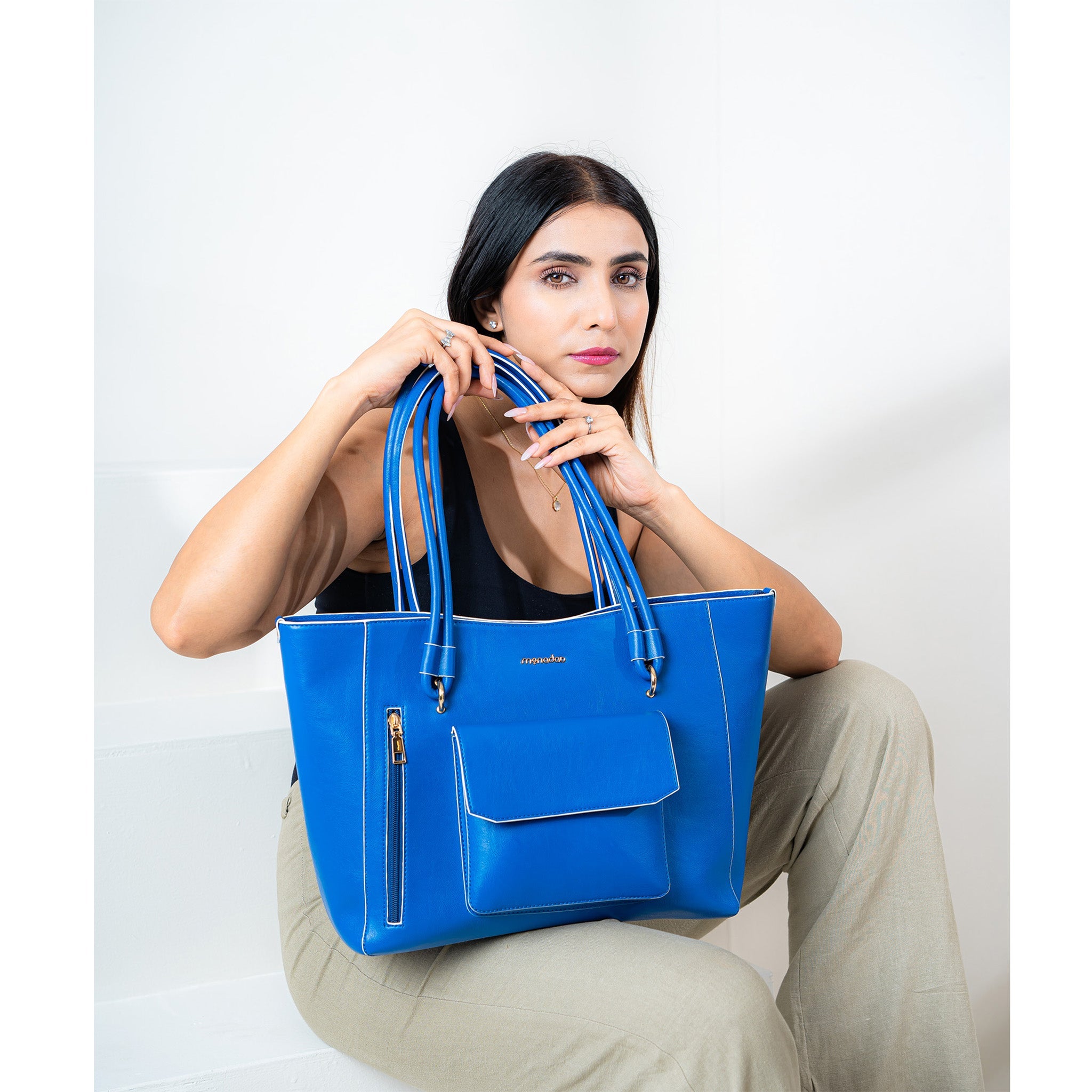 BLUE ASTRA TOTE BAG