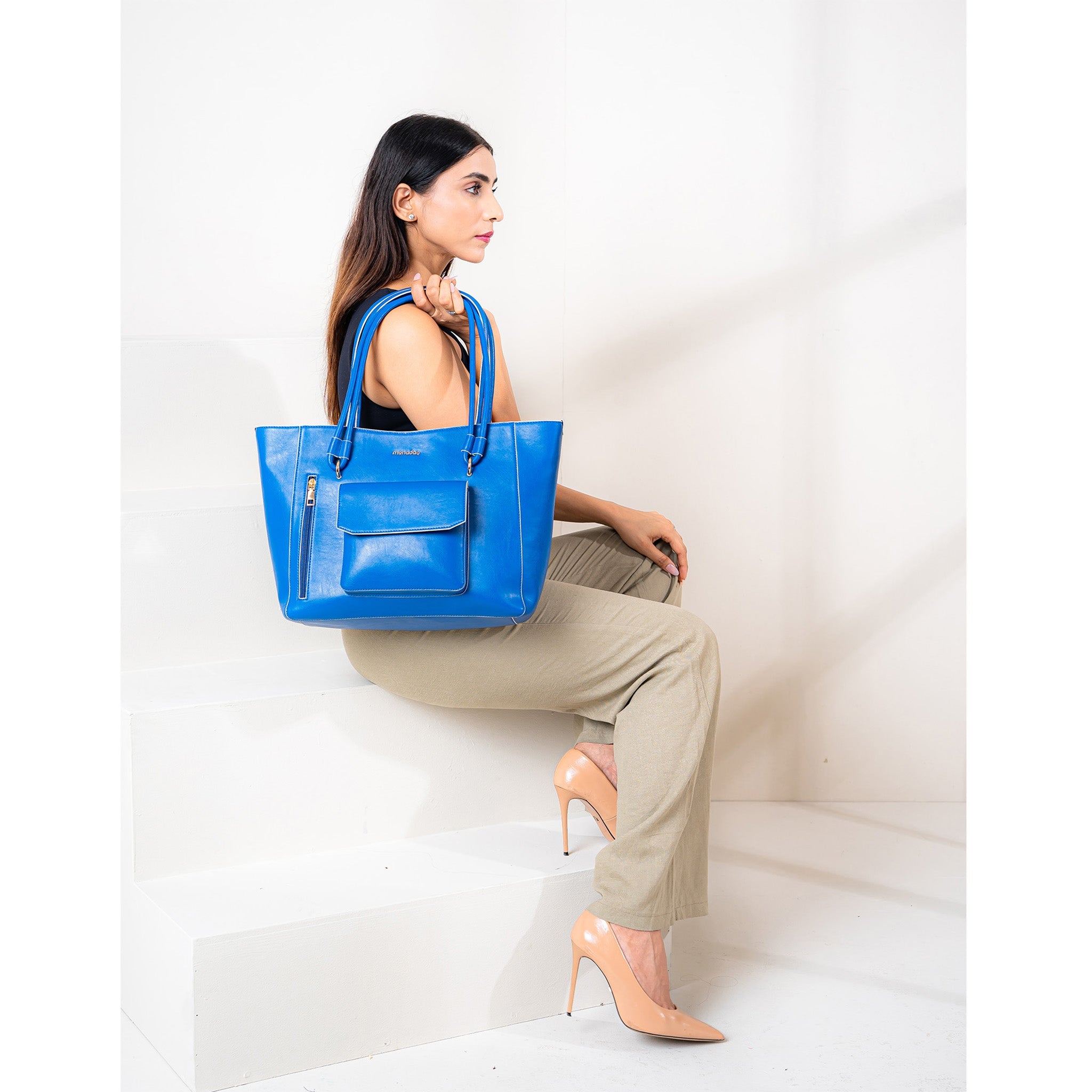 BLUE ASTRA TOTE BAG