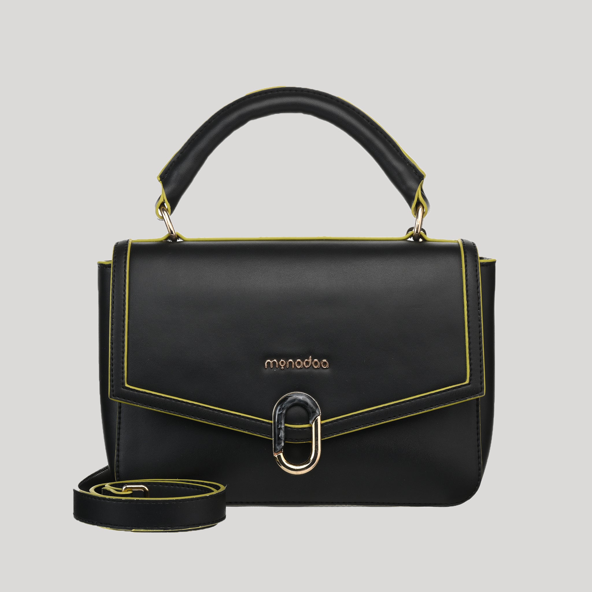 BLACK CELIA HANDBAG