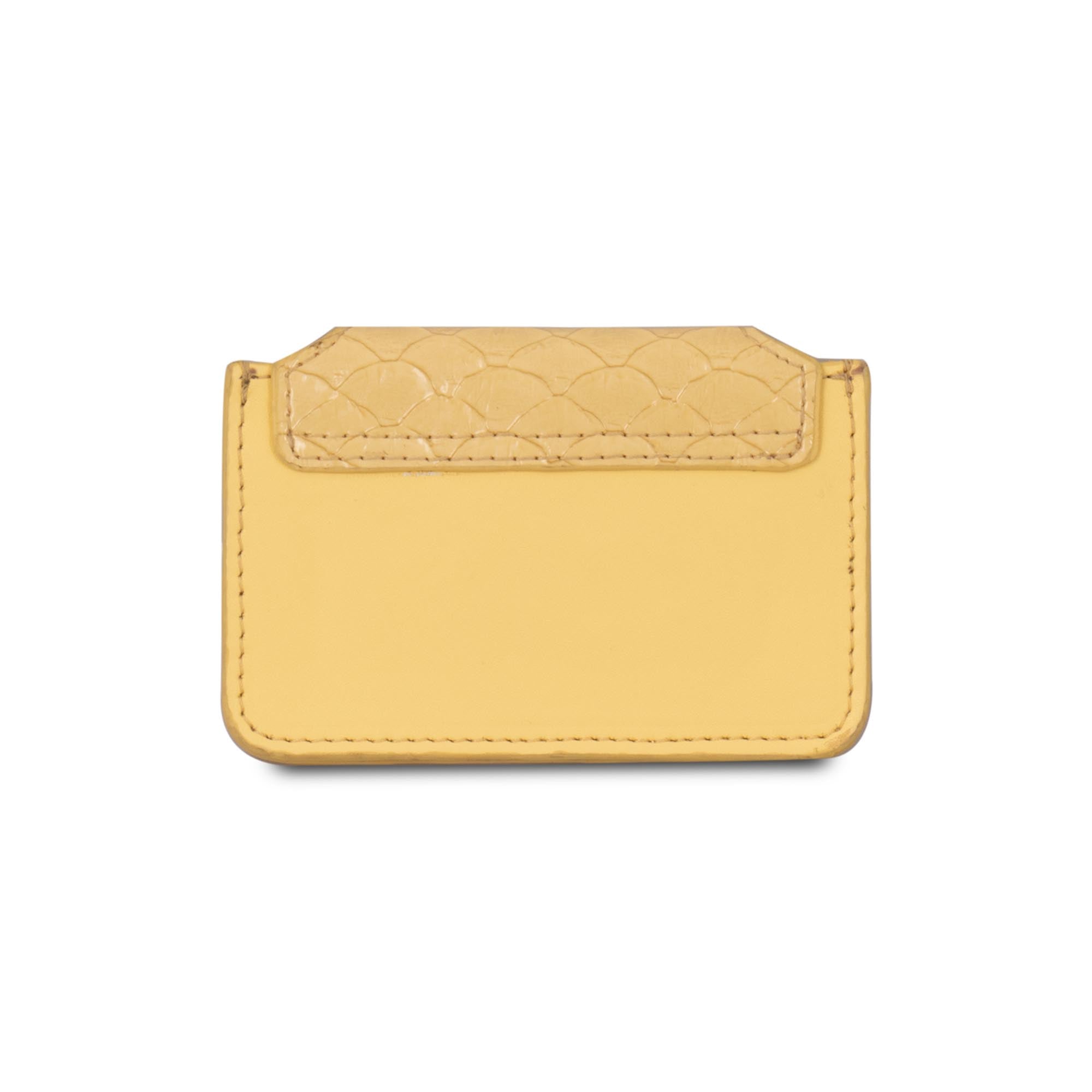 Yellow Claire Card Holder