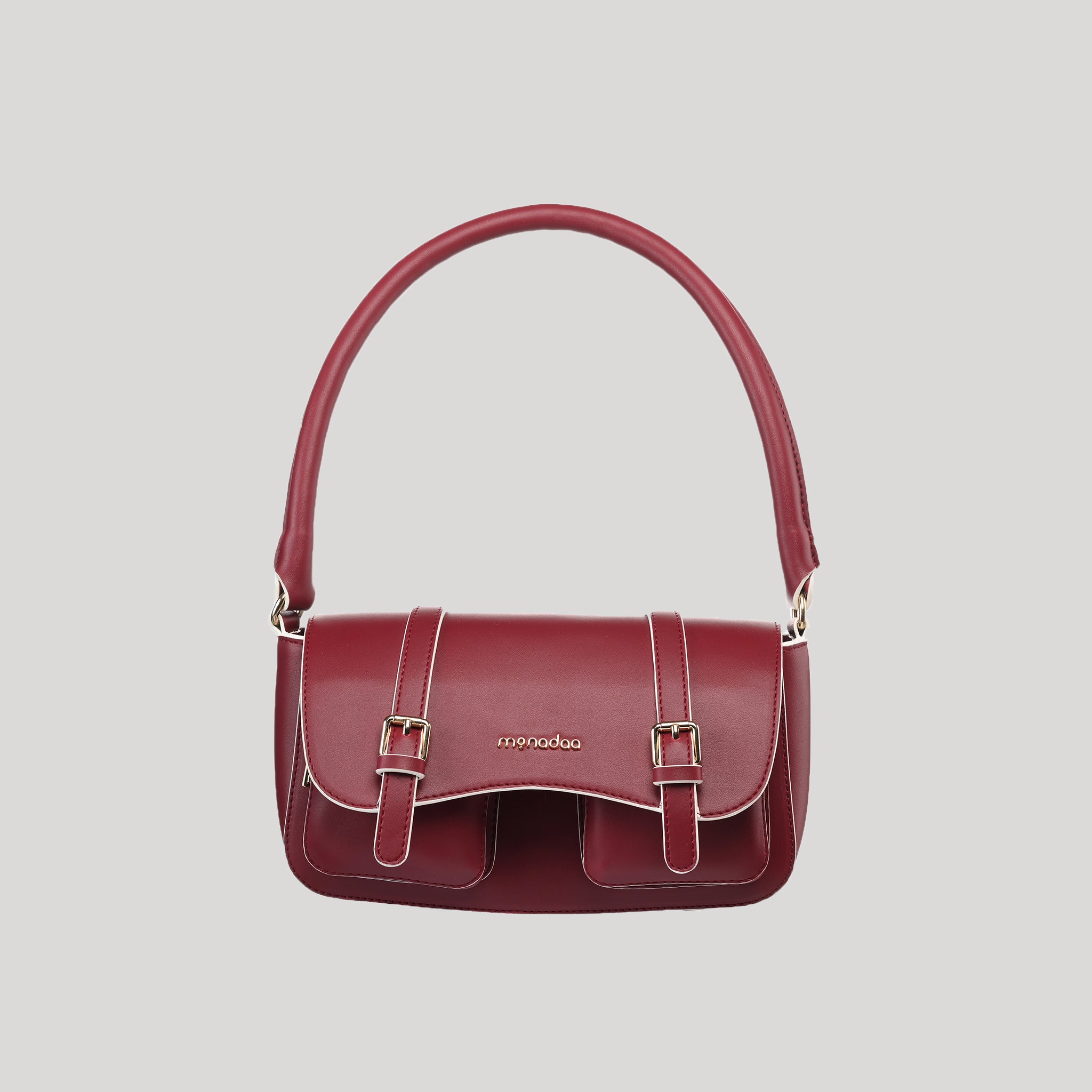 MAROON FAITH SHOULDER BAG