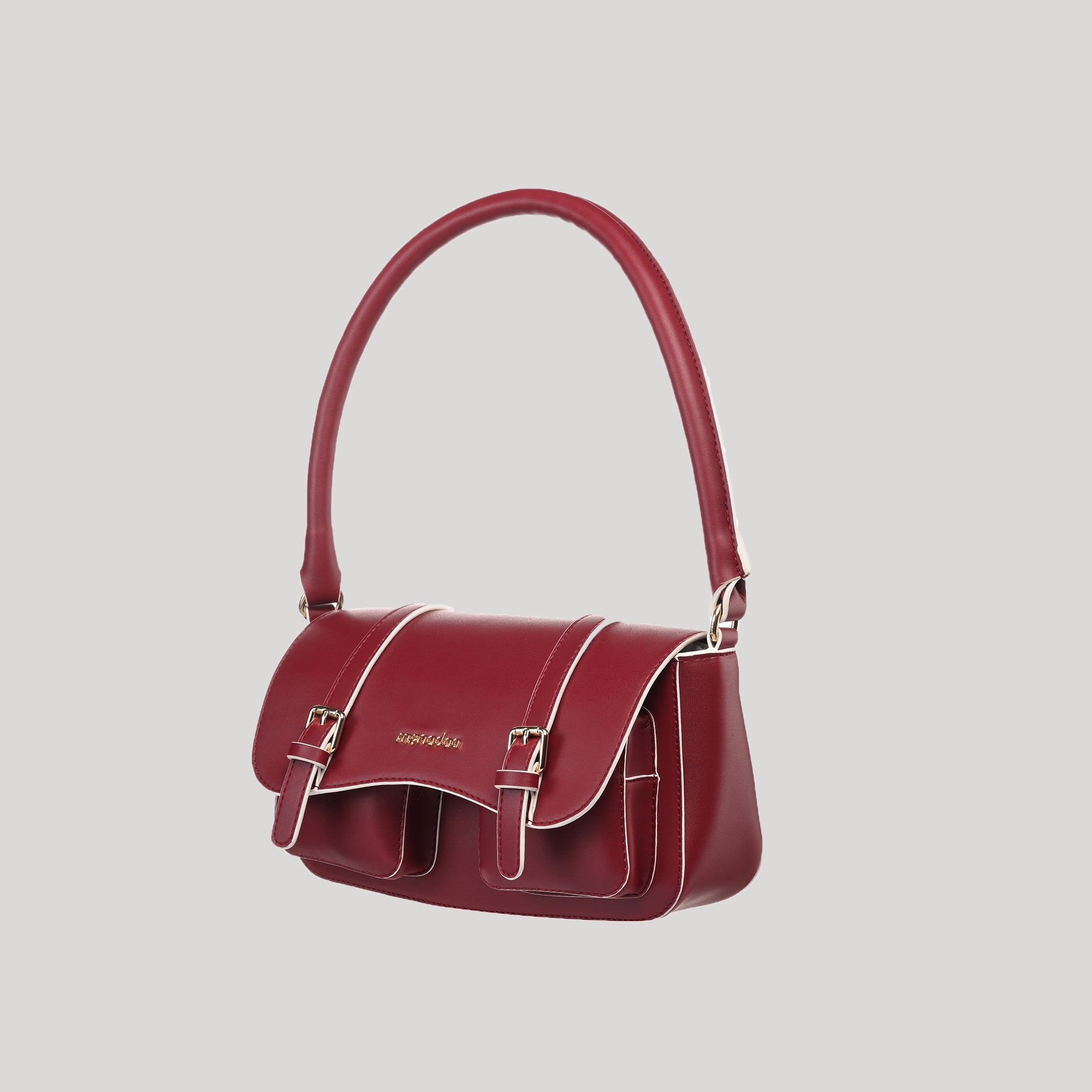 MAROON FAITH SHOULDER BAG