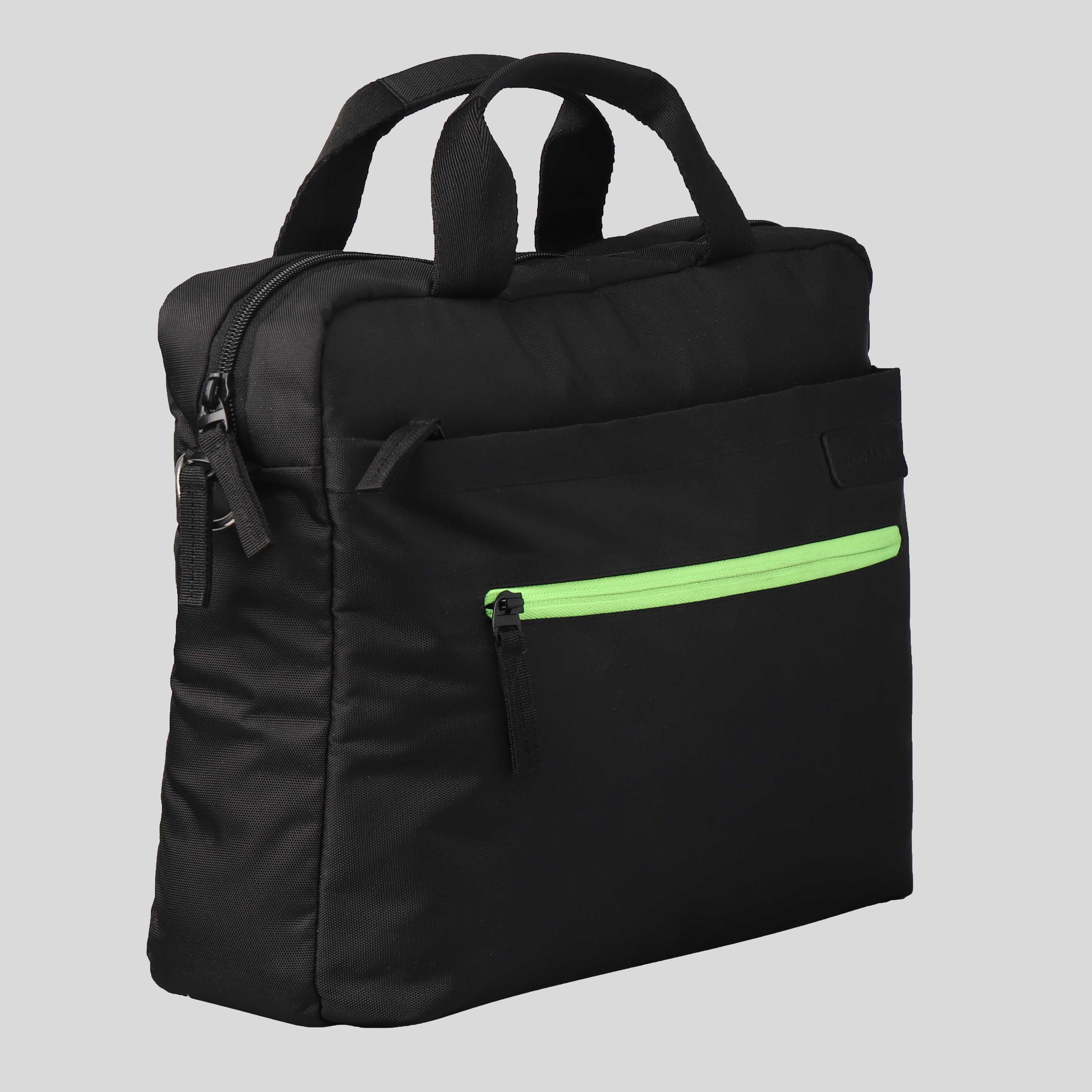 NeonVerse Messenger Laptop Bag