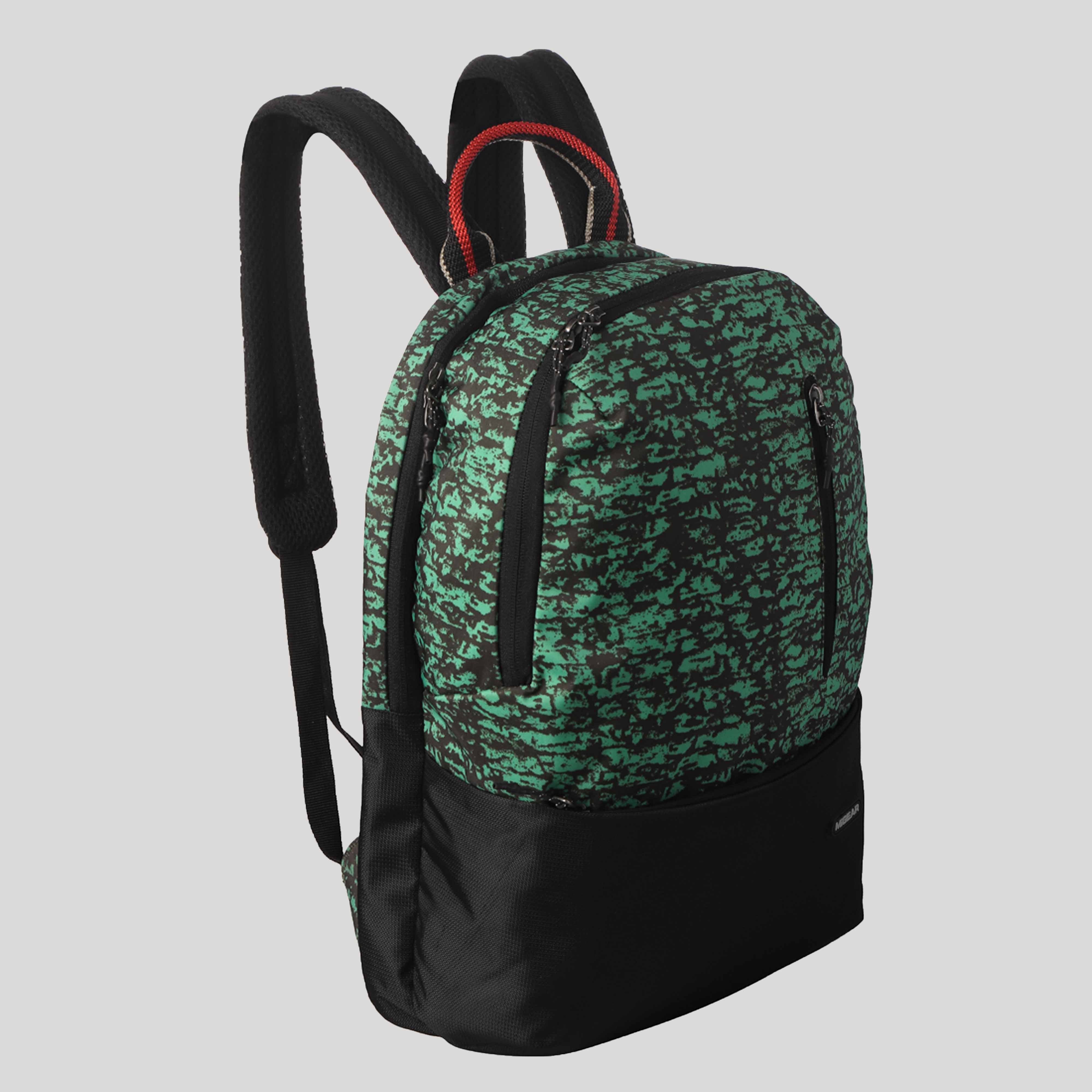 Green Abstract Commuter Backpack