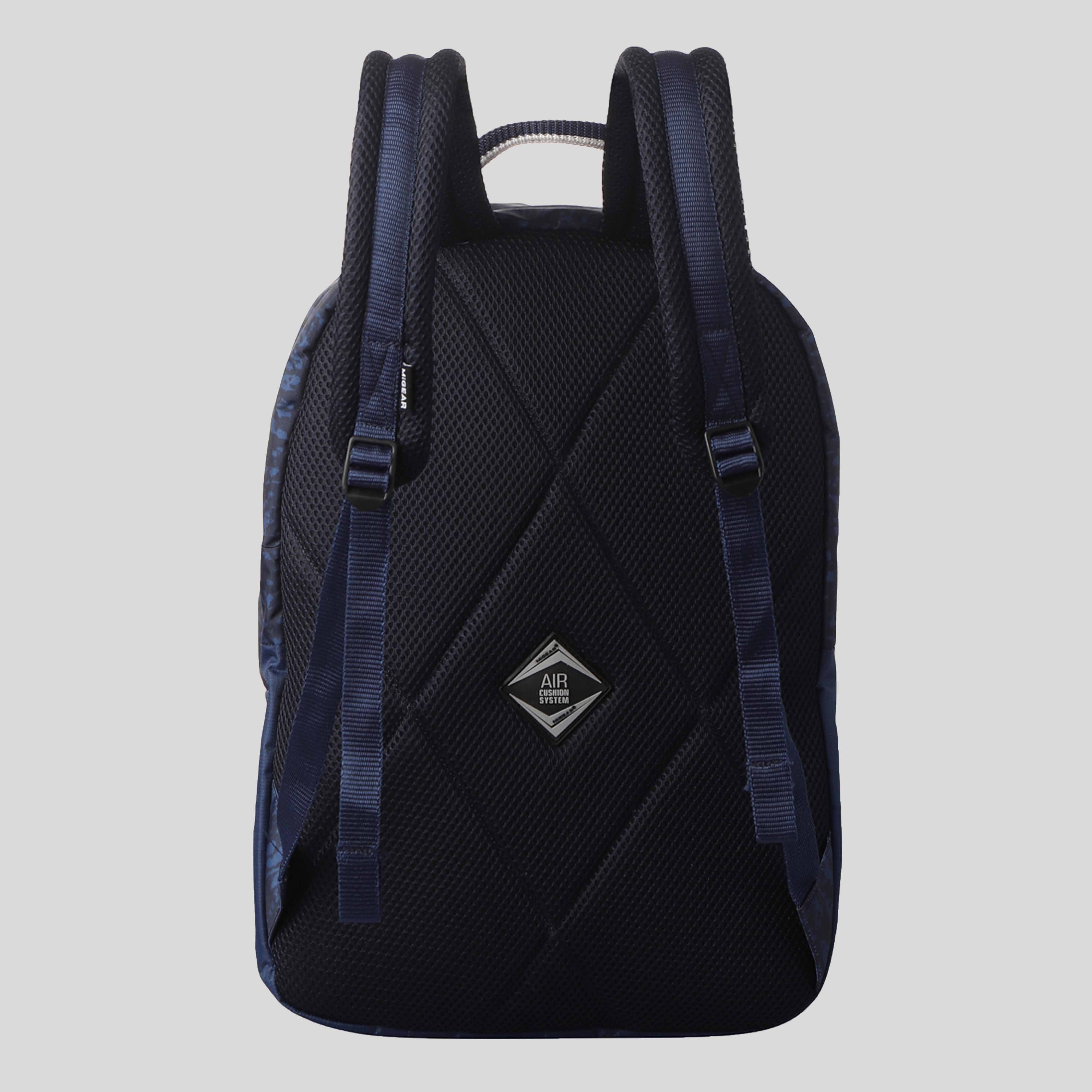 Navy Abstract Commuter Backpack