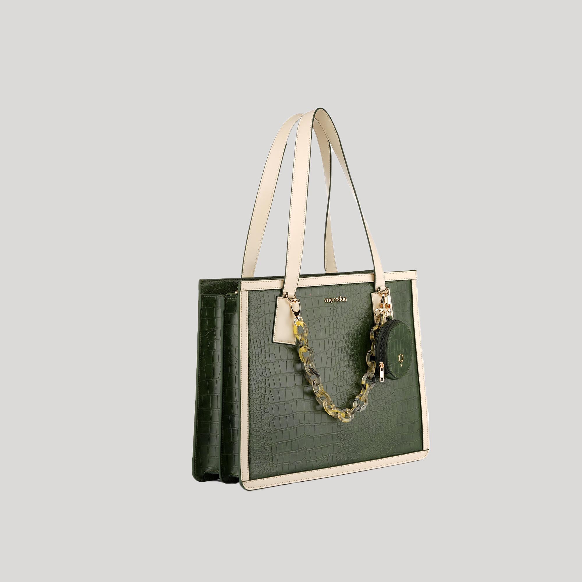 Olive Jacqueline Tote Bag