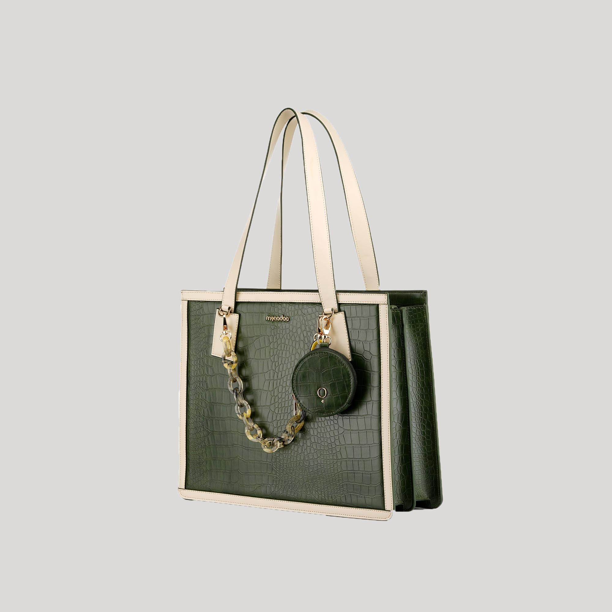 Olive Jacqueline Tote Bag