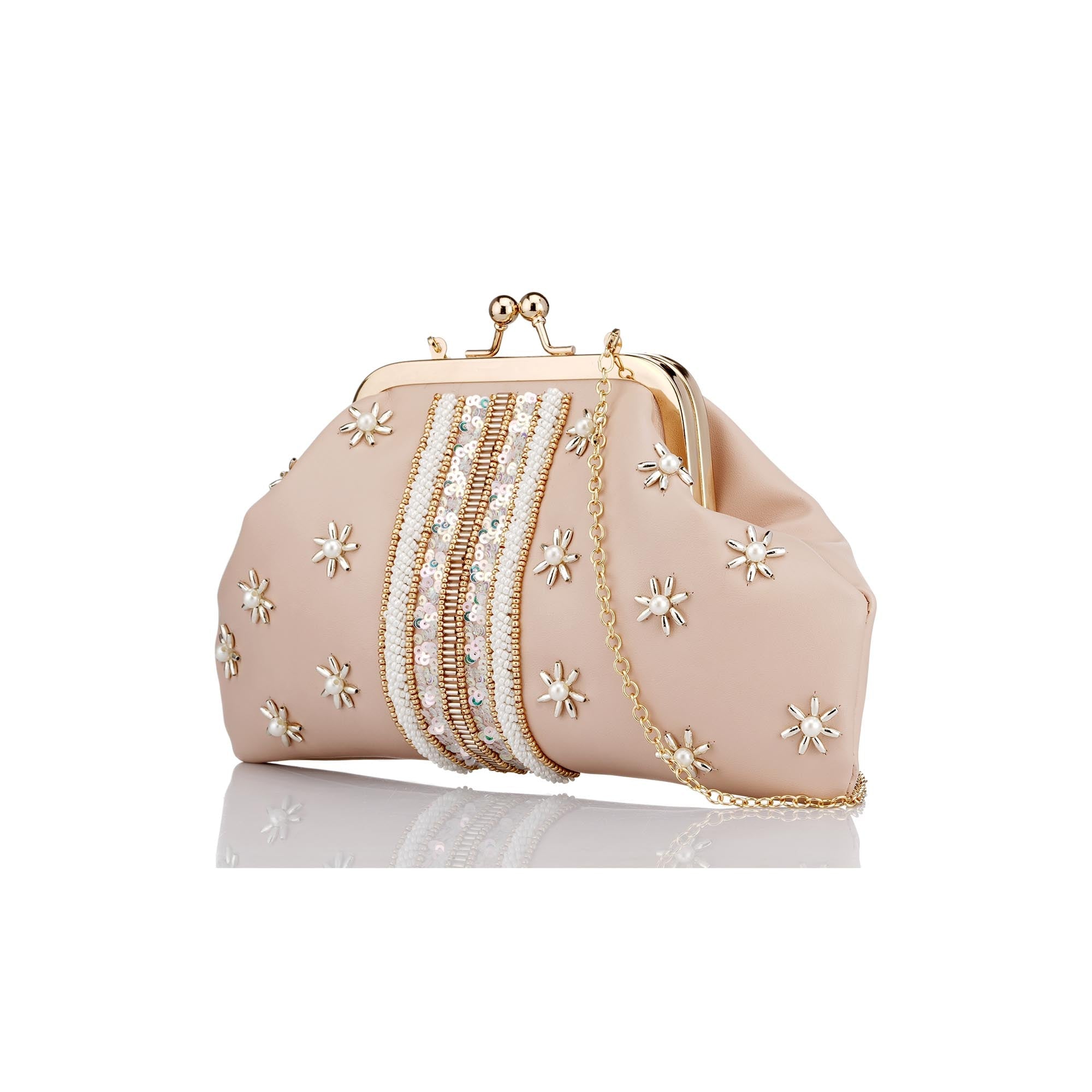 Pink Lucie Evening Bag