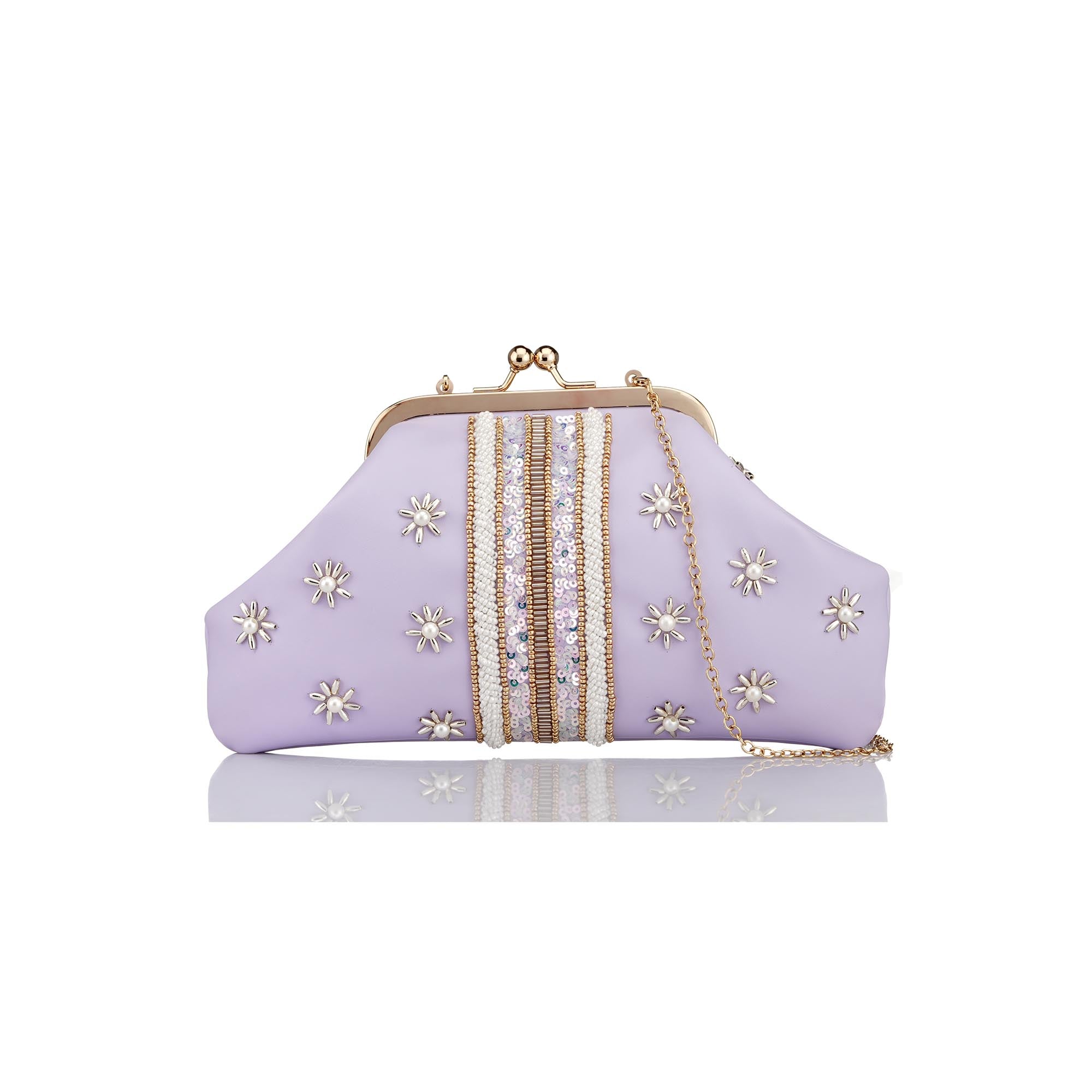 Lavender Lucie Evening Bag