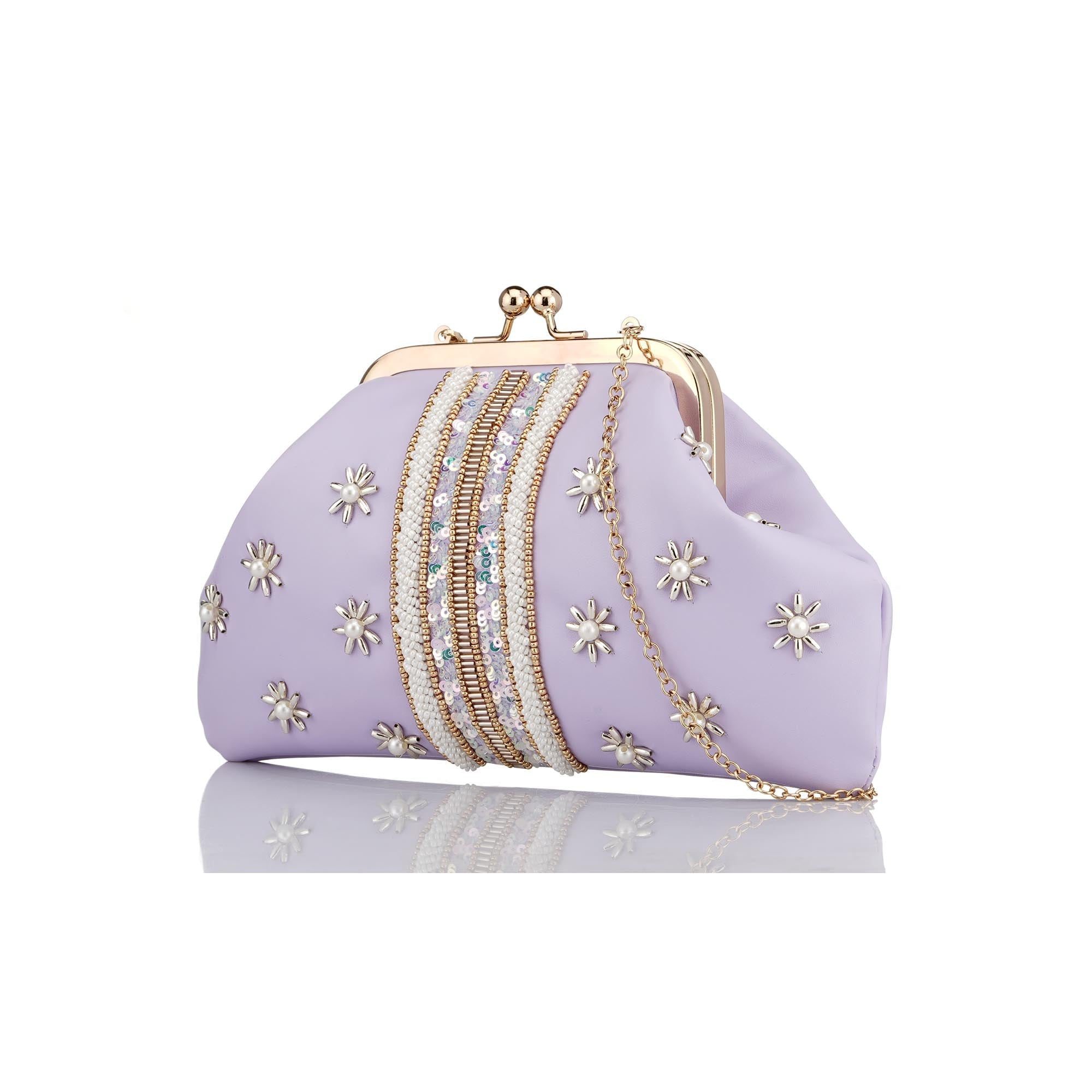 Lavender Lucie Evening Bag