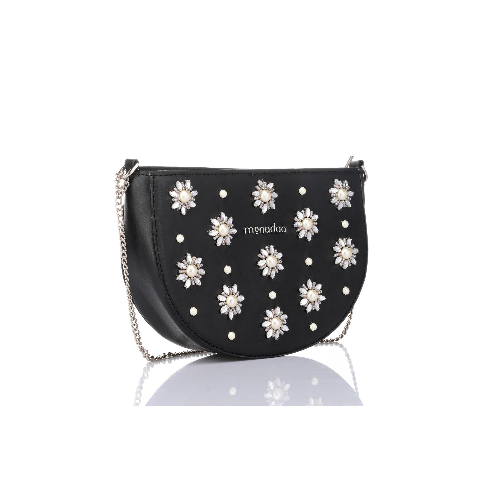 Black Macie Evening Bag