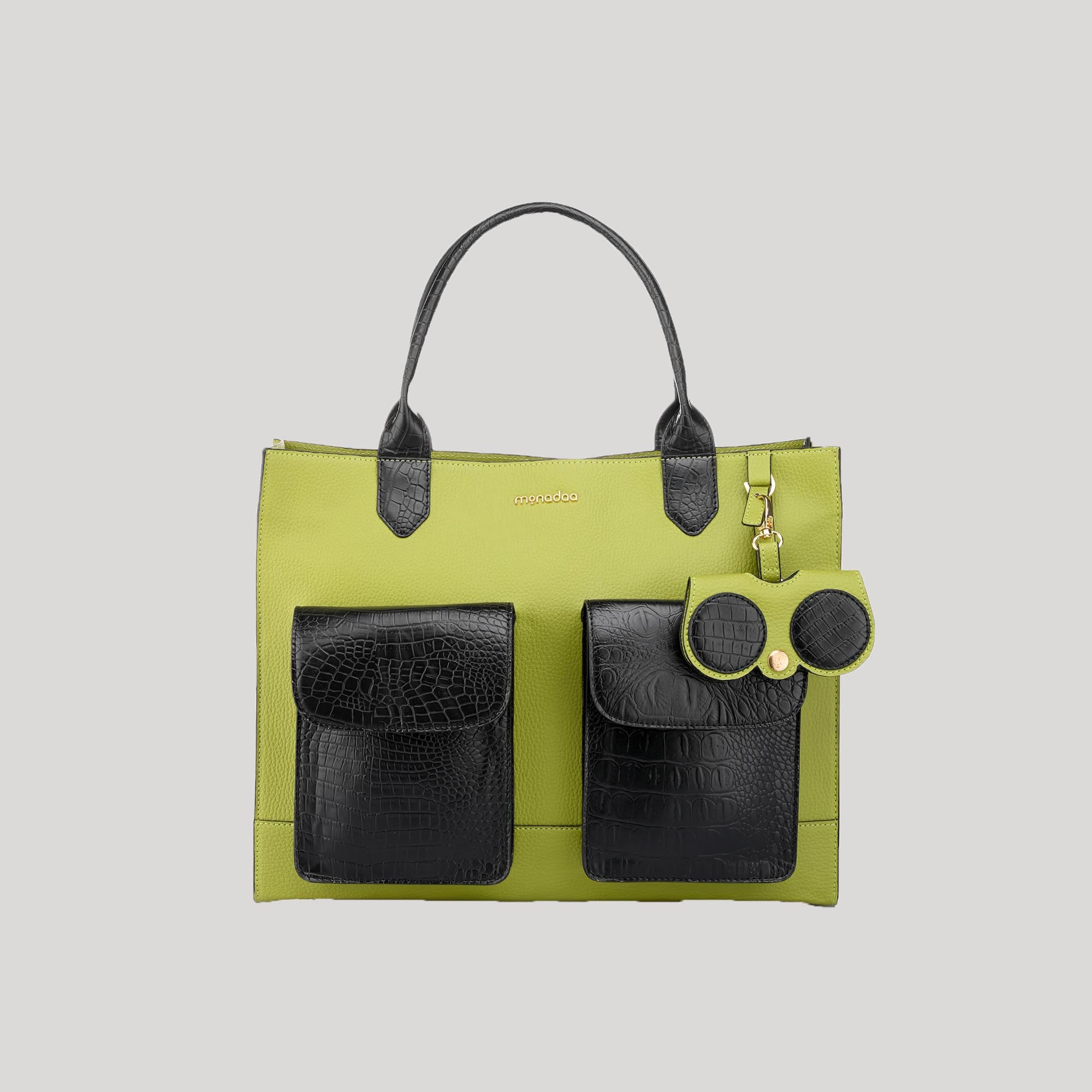 Green Madeleine Tote Bag