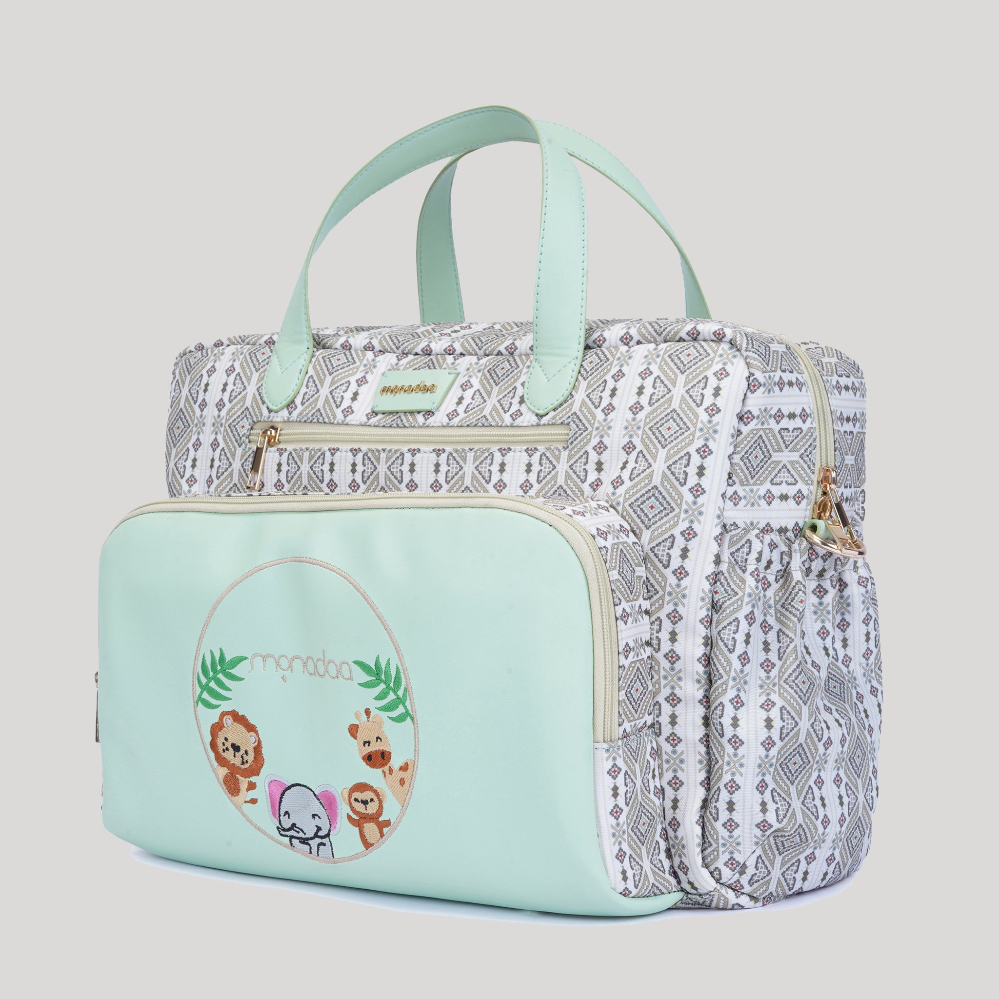 MINT GREEN MUNCHKIN DUFFLE BAG